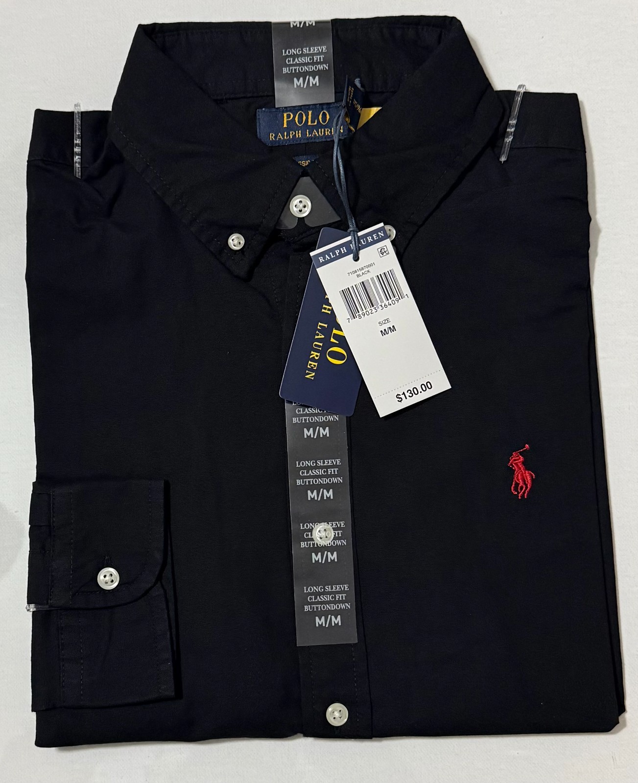 Polo Ralph Lauren The Iconic Oxford Shirt Classic Fit – Retail $130