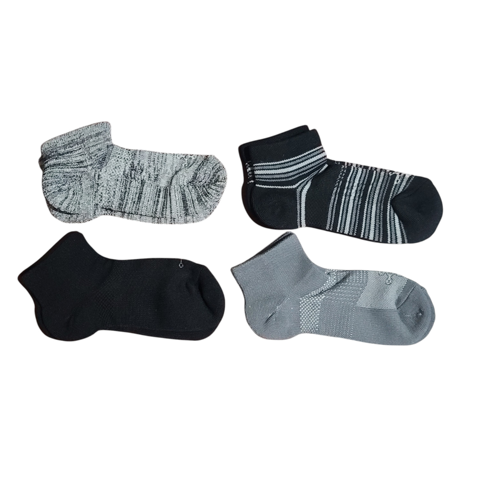 2 Pack Tommie Copper 4 Pack UltraTemp and Ultraguard Basic Stripe – Medium Ankle