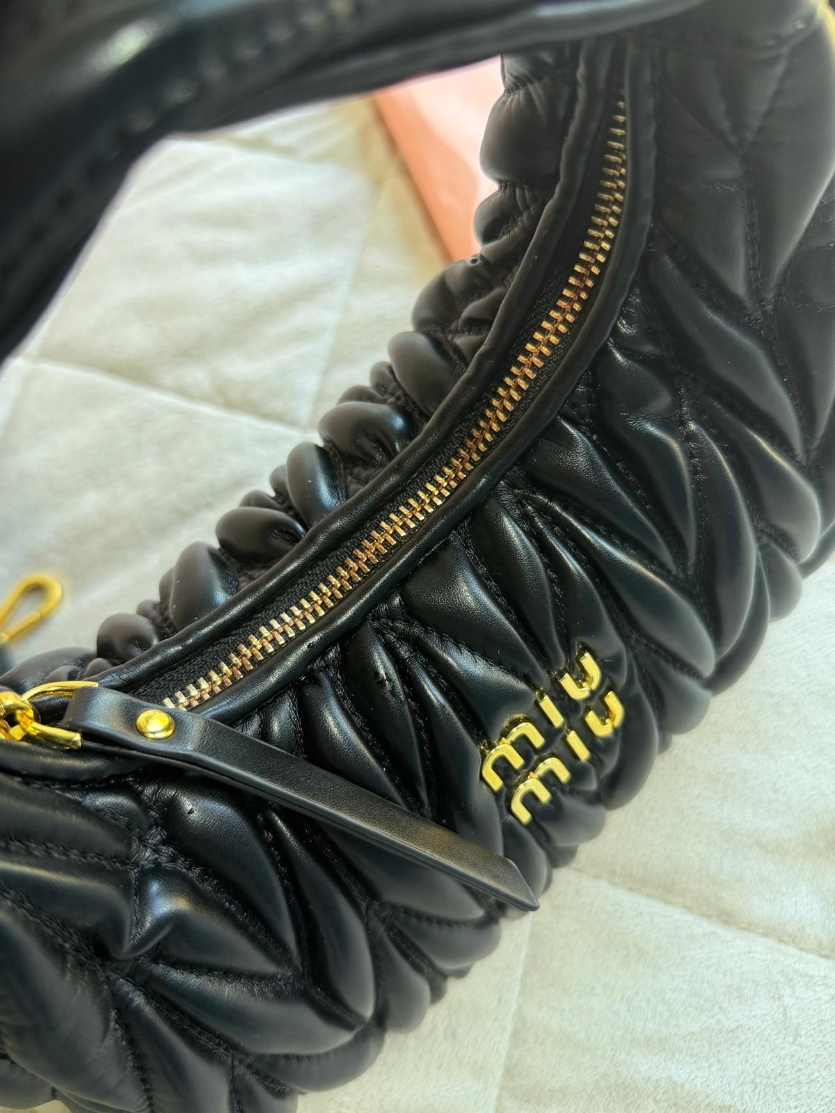 Miu Miu hobo Wander de napa matelassé