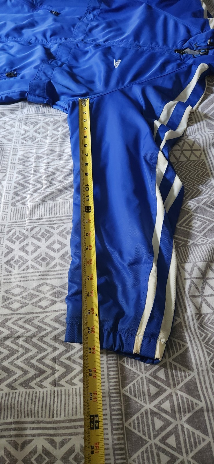Unisex Size M Speedo Hooded Long Parka Windbreaker Swim Jacket Full Zip Lined
