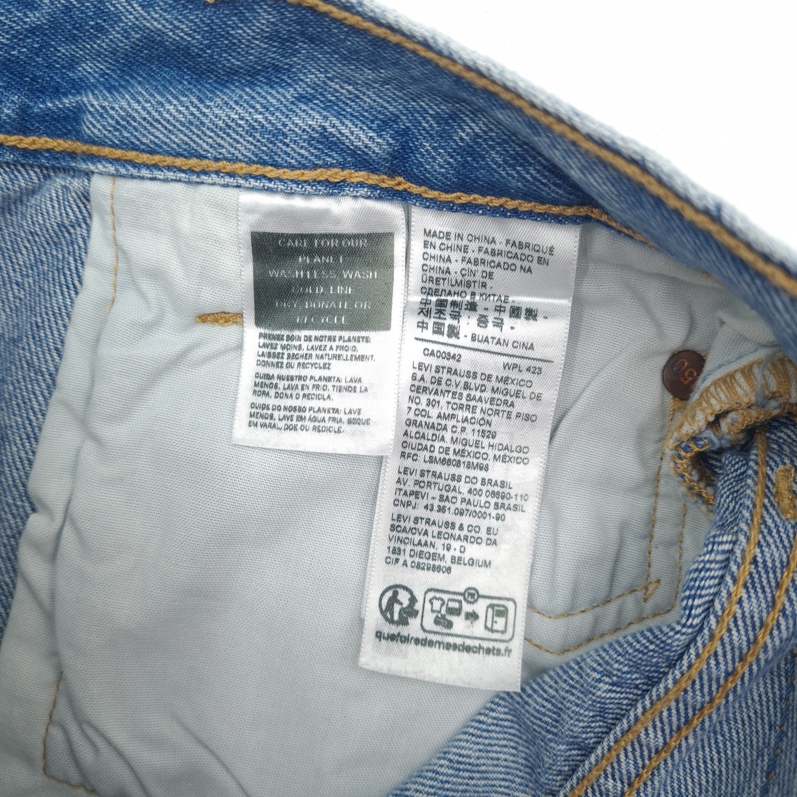 Levi’s 501 90s Limited Edition Blue Relaxed Fit Jeans W24 L32