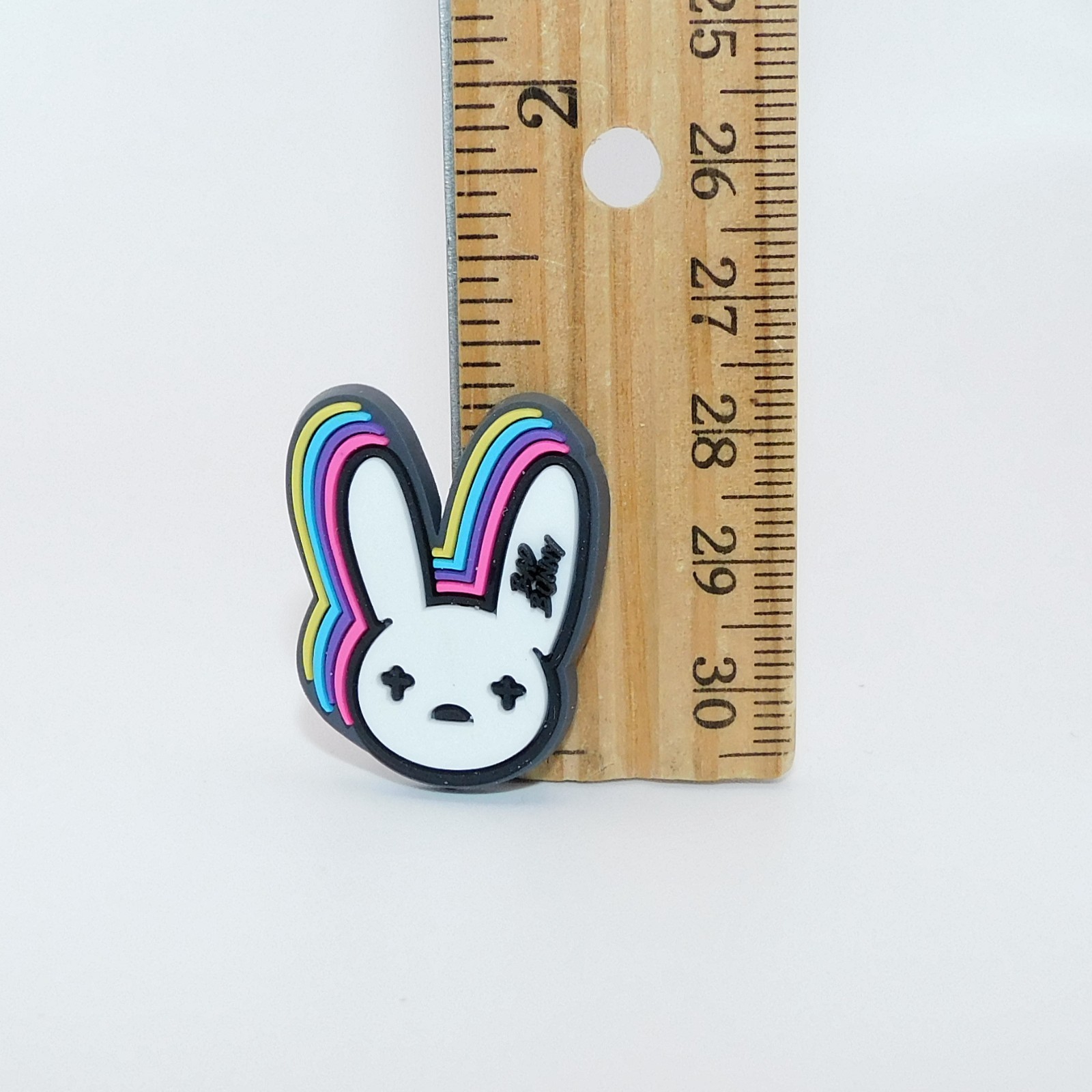 You Pick Bad Bunny Crocs Shoe Bag Keychain Case Charms Hearts Bunnies Music