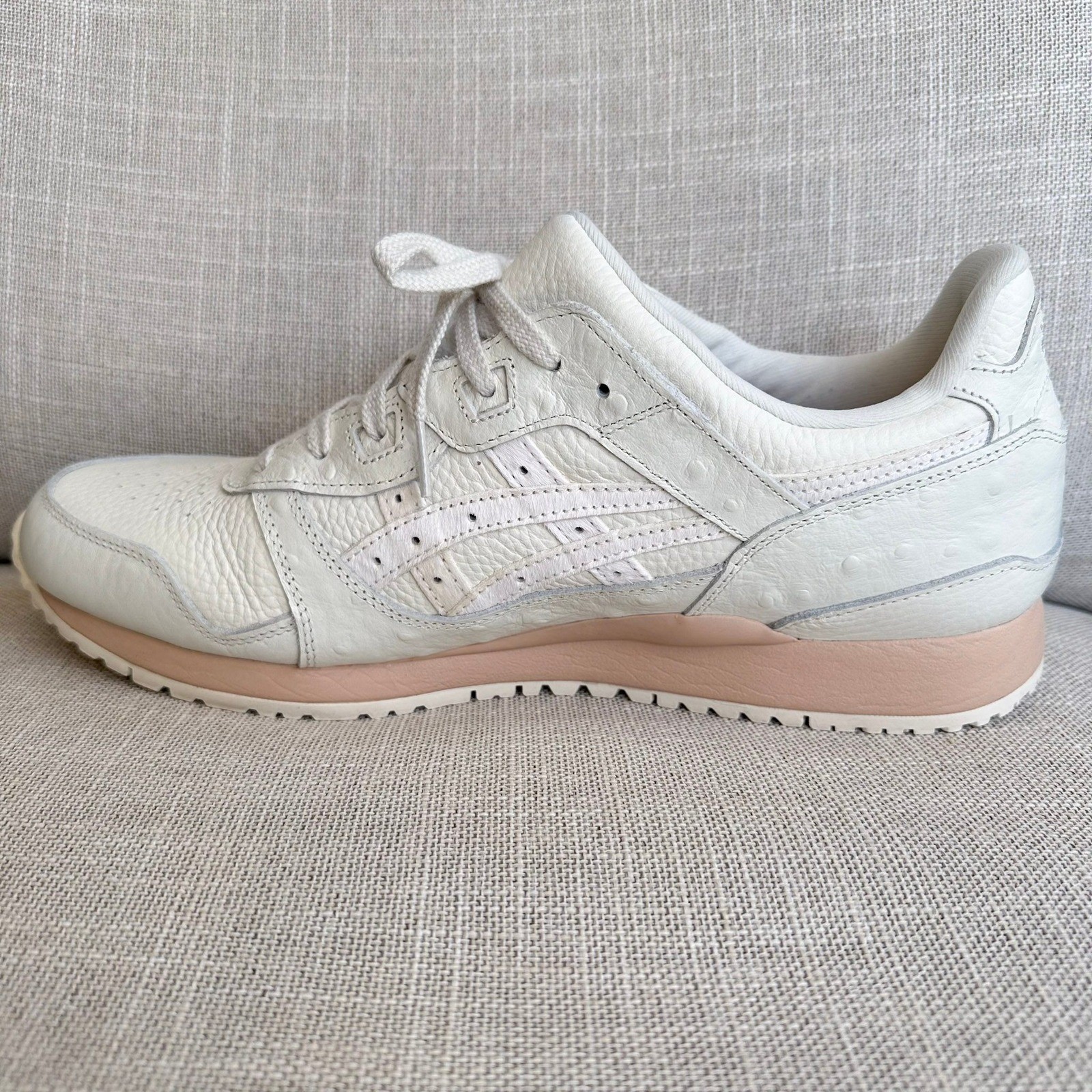 Asics Gel Lyte III OG Mythical Creatures Sneakers Size 12 US Mens Cream Bisque