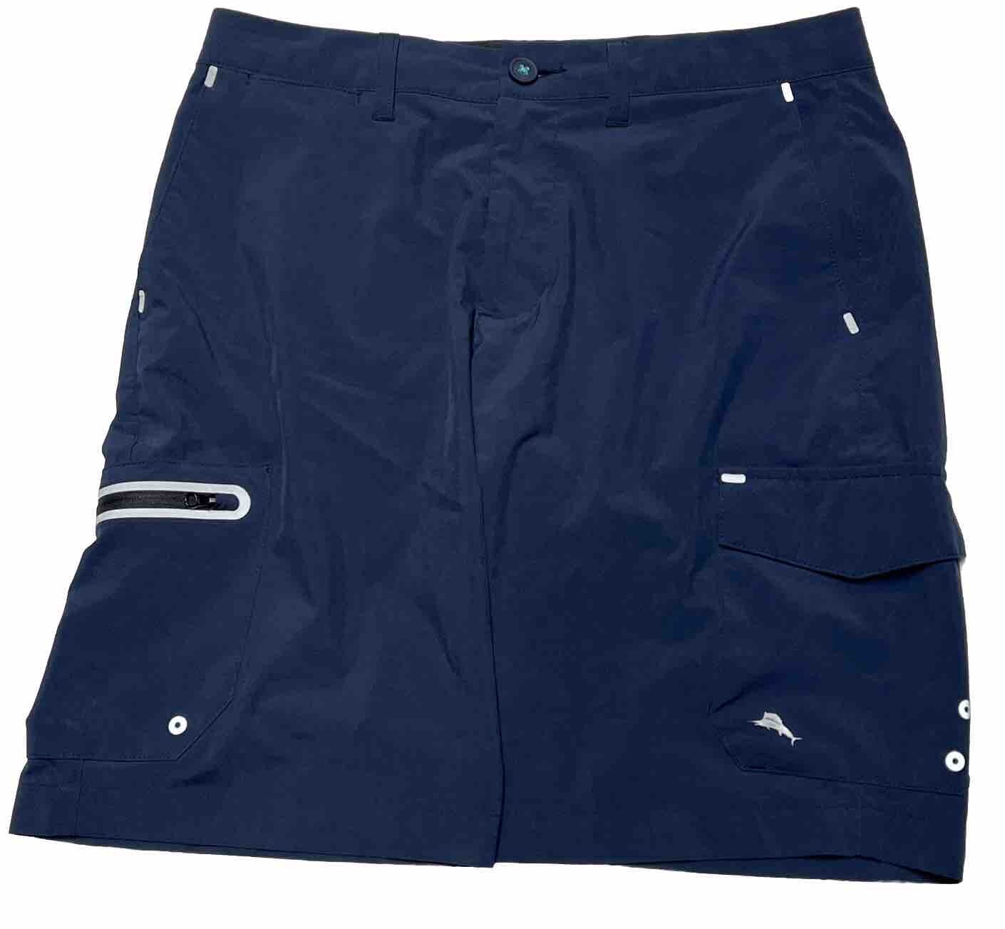 Tommy Bahama Island Zone Mens Size 30 Blue Tech Performance Golf Shorts