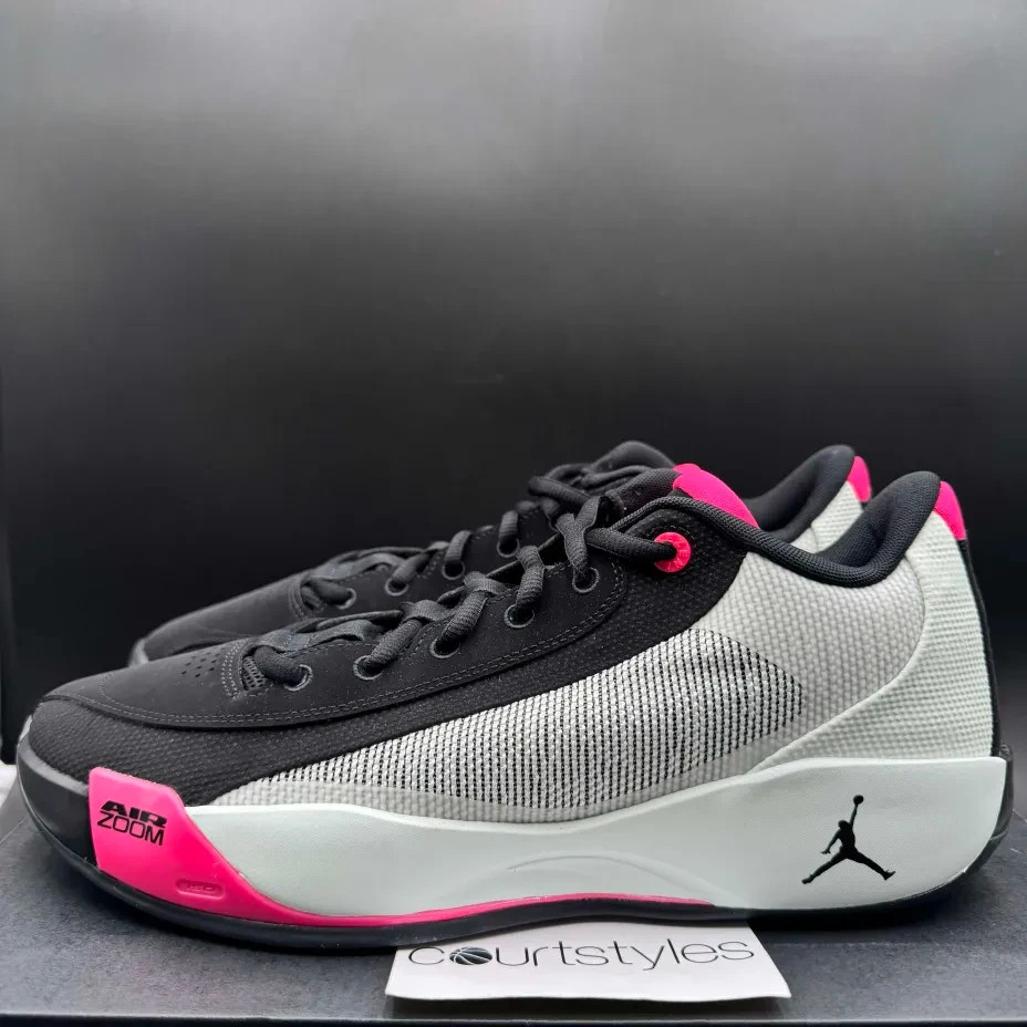 Size 13 Jordan Luka .77 Black Hyper Pink Barely Green HF0806-001