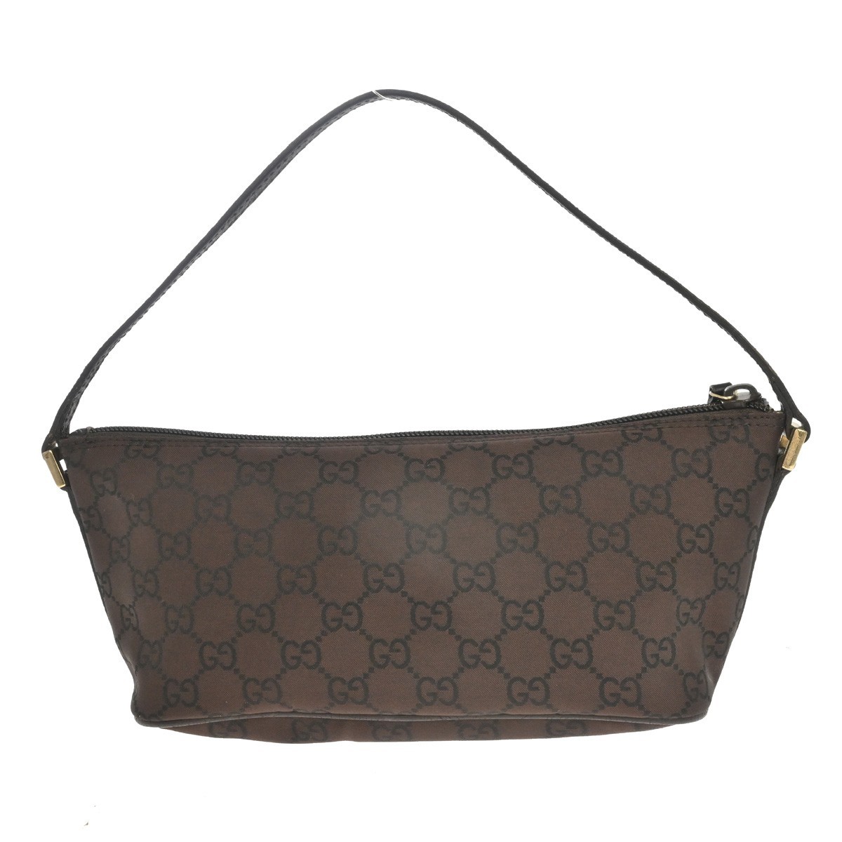 Best06 Gucci Brown Canvas GG Tote Handbag 257300 204046 BQ01177