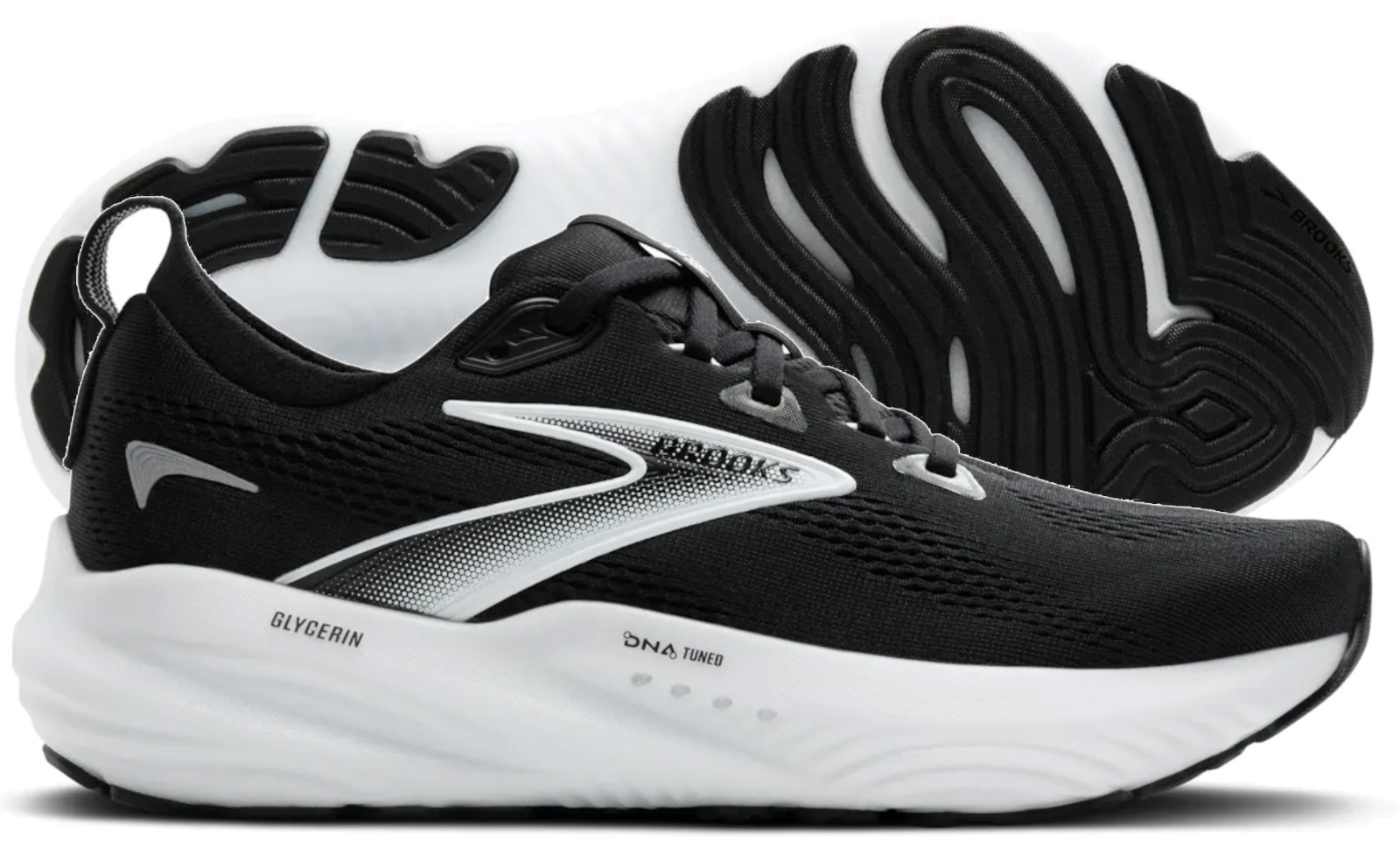 Brooks Glycerin 22 Mens Black/Grey/White, Multiple sizes and widths, New In Box