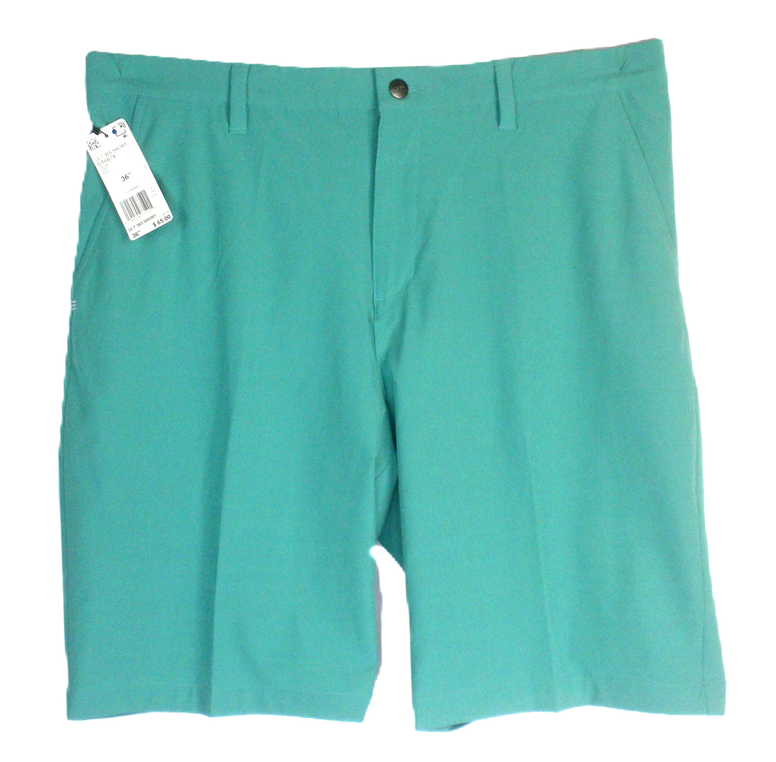 adidas Ultimate 365 Men’s Mint Green Chino Shorts Size 36