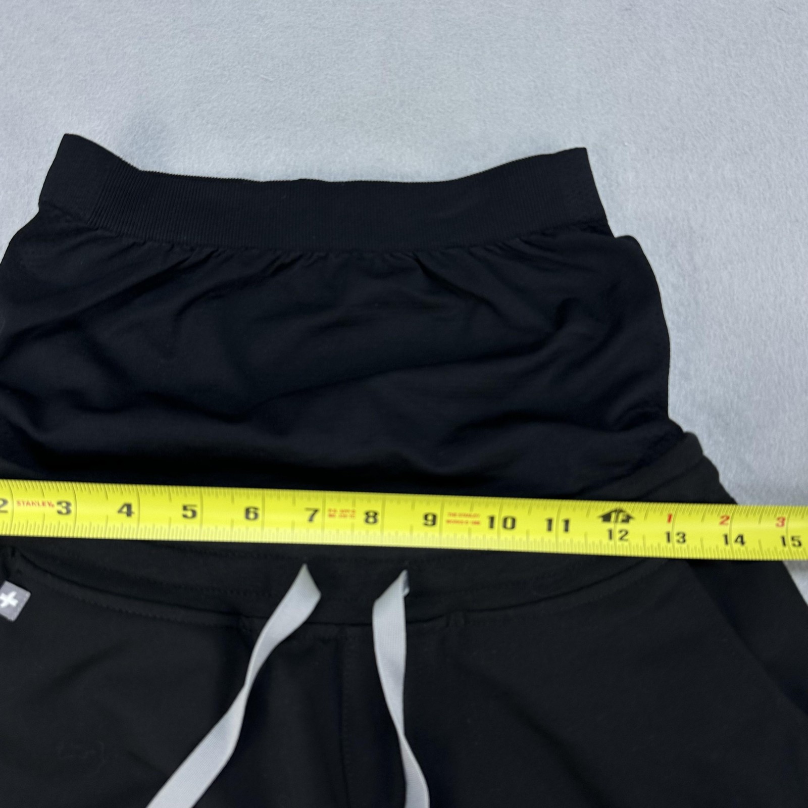 FIGS Maternity Jogger Pants Womens XS Black Cargo Scrub W22SW2006P Pockets