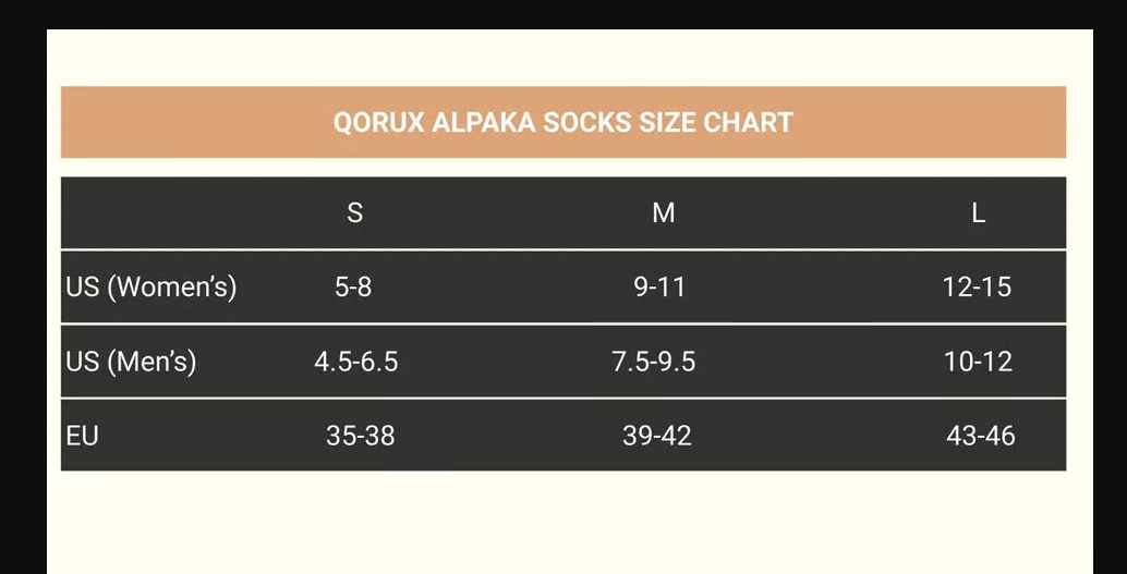 4 Pairs Alpaca wool thermal natural warm winter socks for women & men