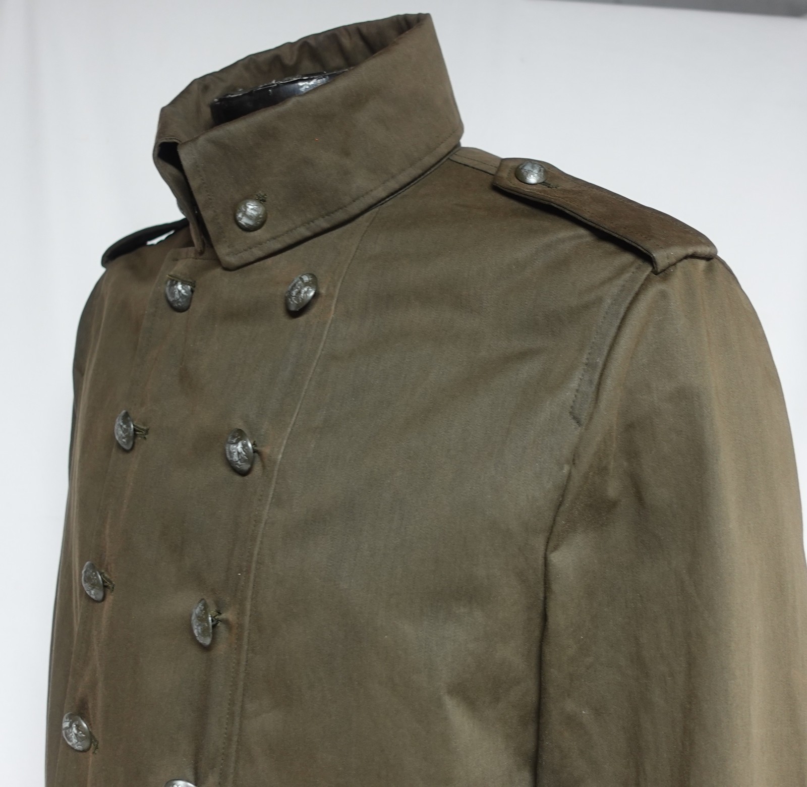 John Varvatos Double-Breasted Military Jacket IT 52 US 42