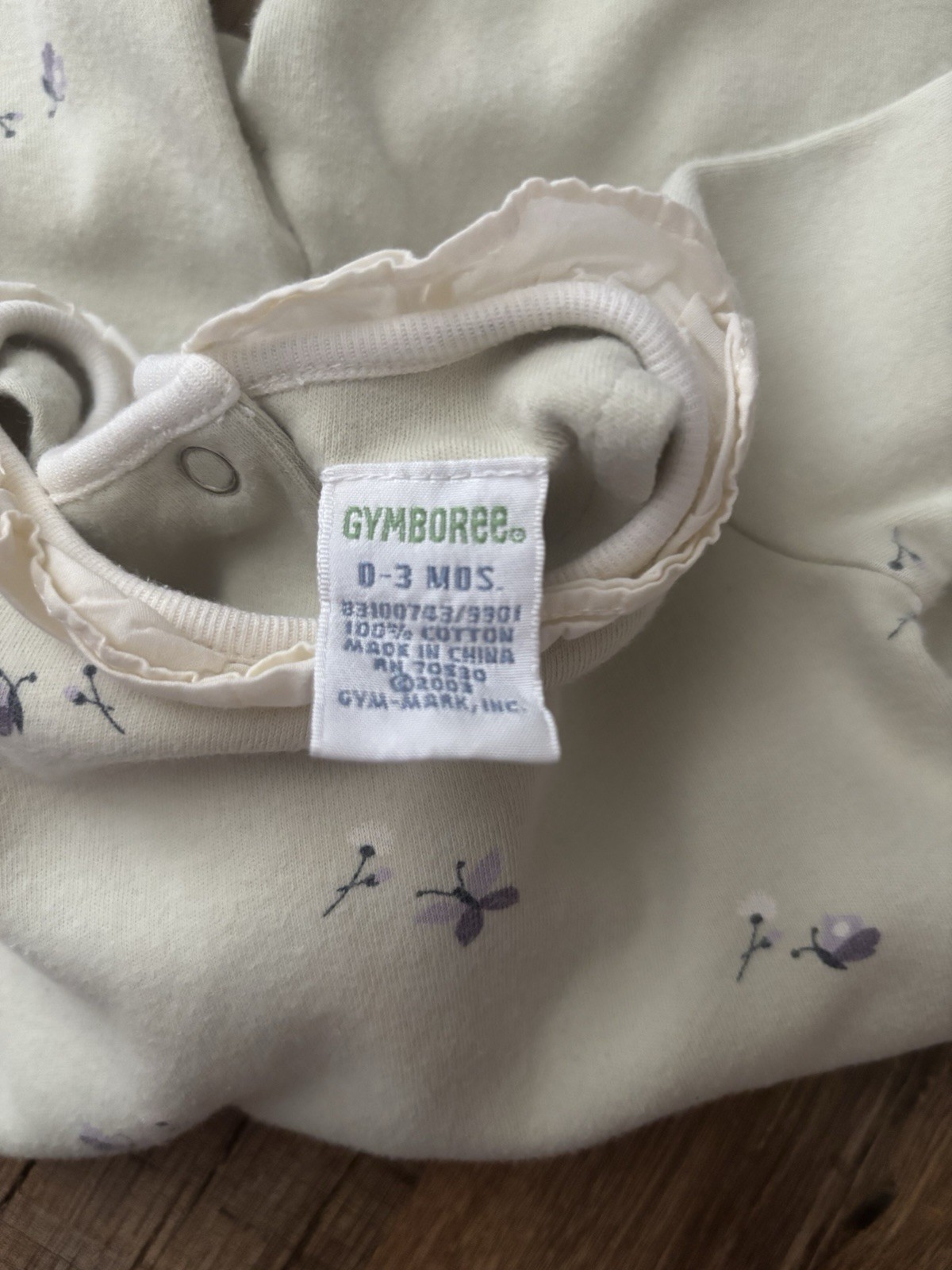 2003 Gymboree romper