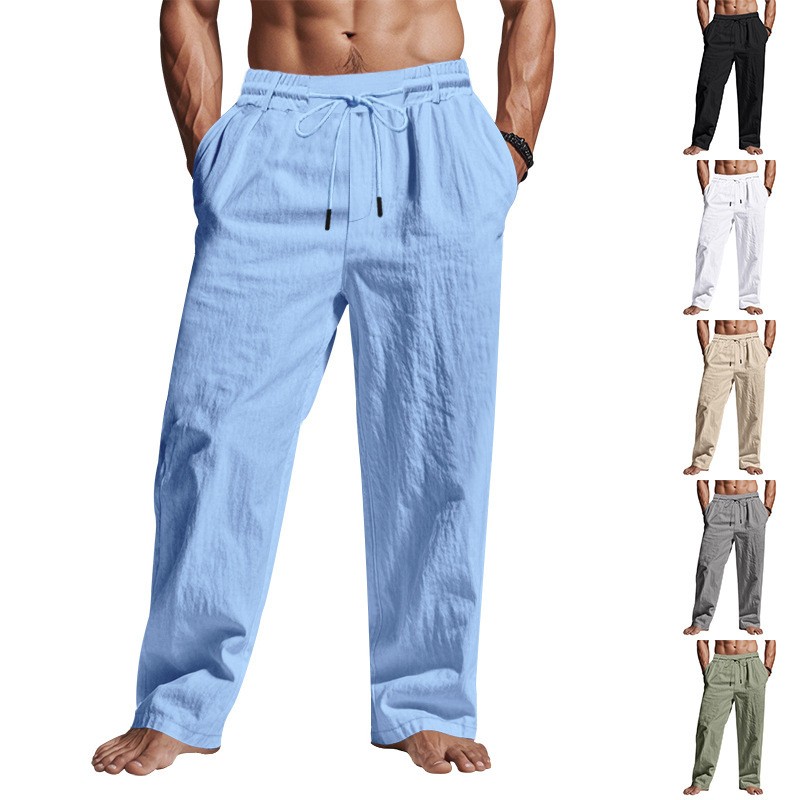 Four Seasons Comfortable Loose Drawstring Casual Pants