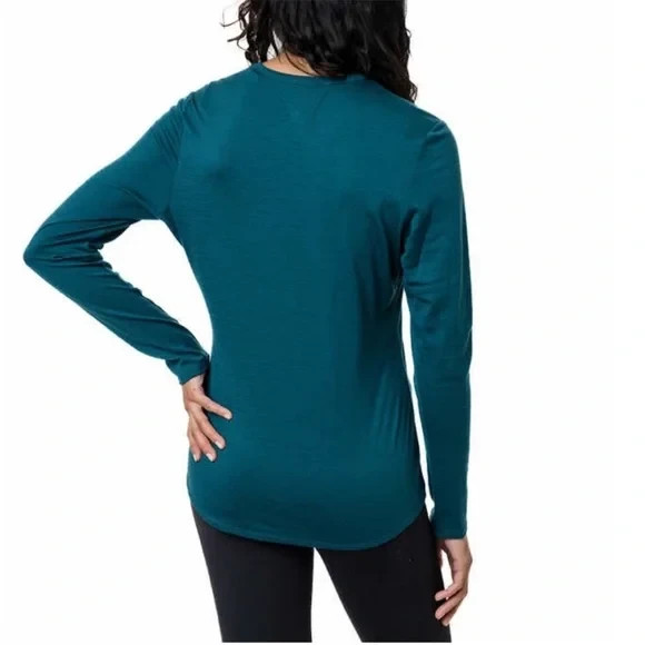 Seg’ments Ladies’ 100% Merino Wool Long Sleeve Top Size-XS