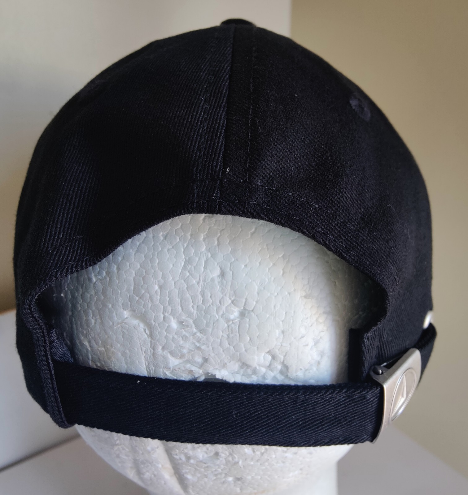 Mercedes Benz Embroidered Logo Baseball Hat Adult Adjustable Black