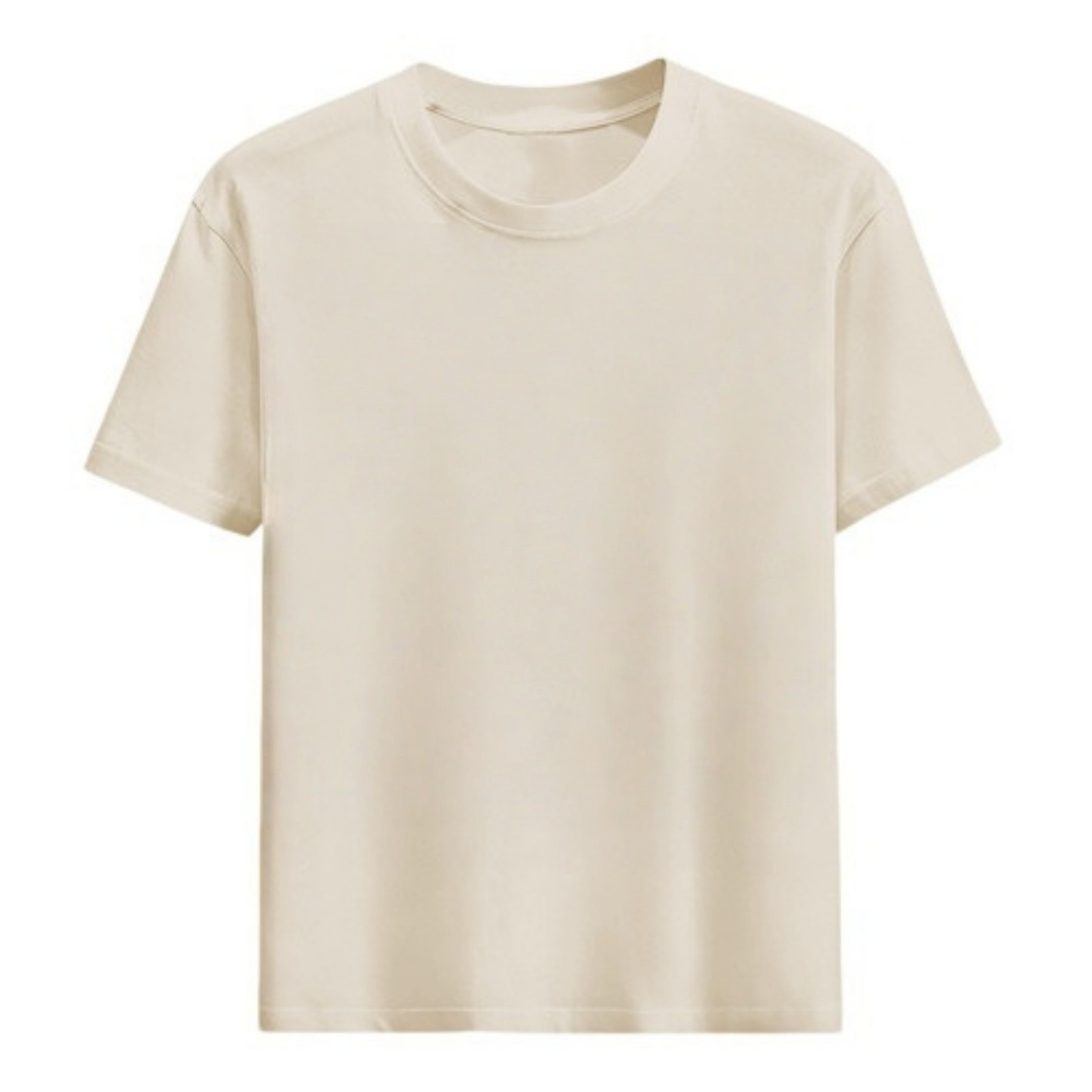 Print Your Photo Text Logo DIY Custom Cotton Tee Personalized Unisex Soft Top