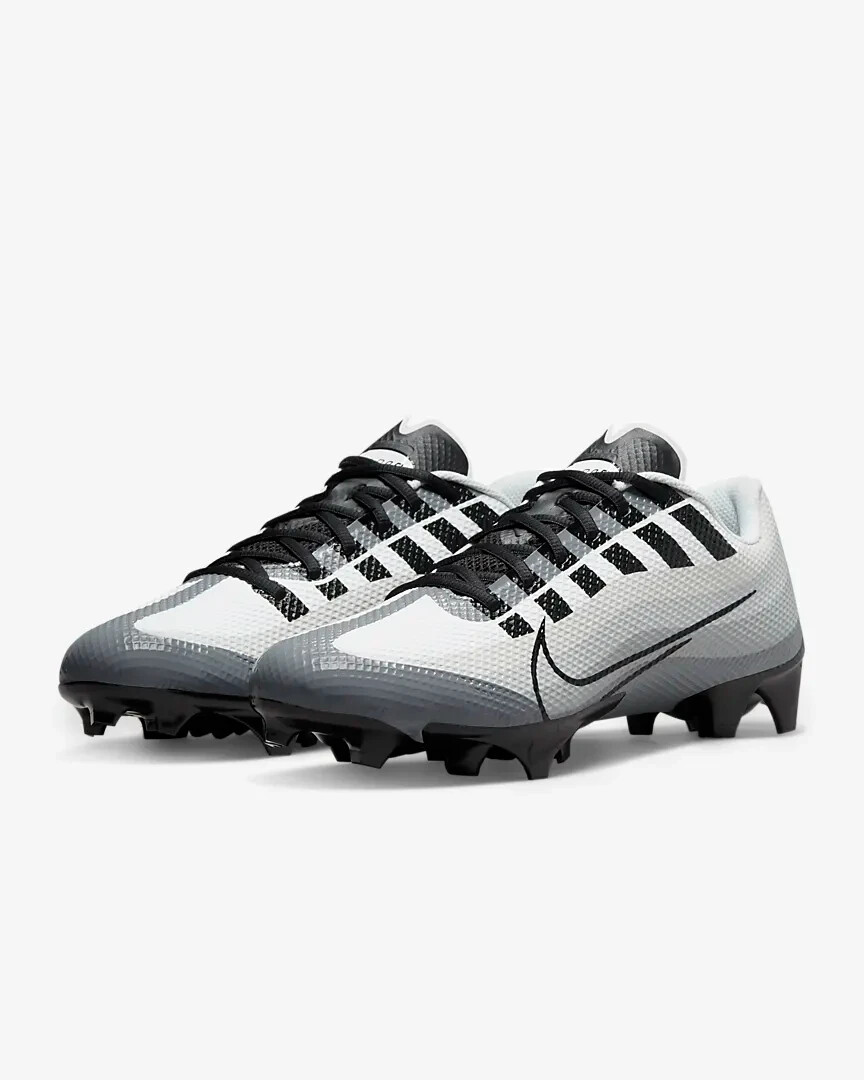 Nike Vapor Edge Speed 360 Football Cleats Black GREY WHITE DQ5110-100 SIZE 9