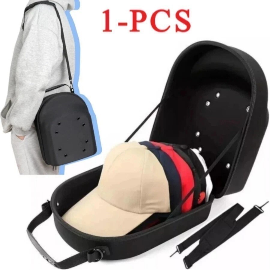 Hard Hat Case for Baseball Caps,Hat Carrier Travel Case Baseball Hats Organizer