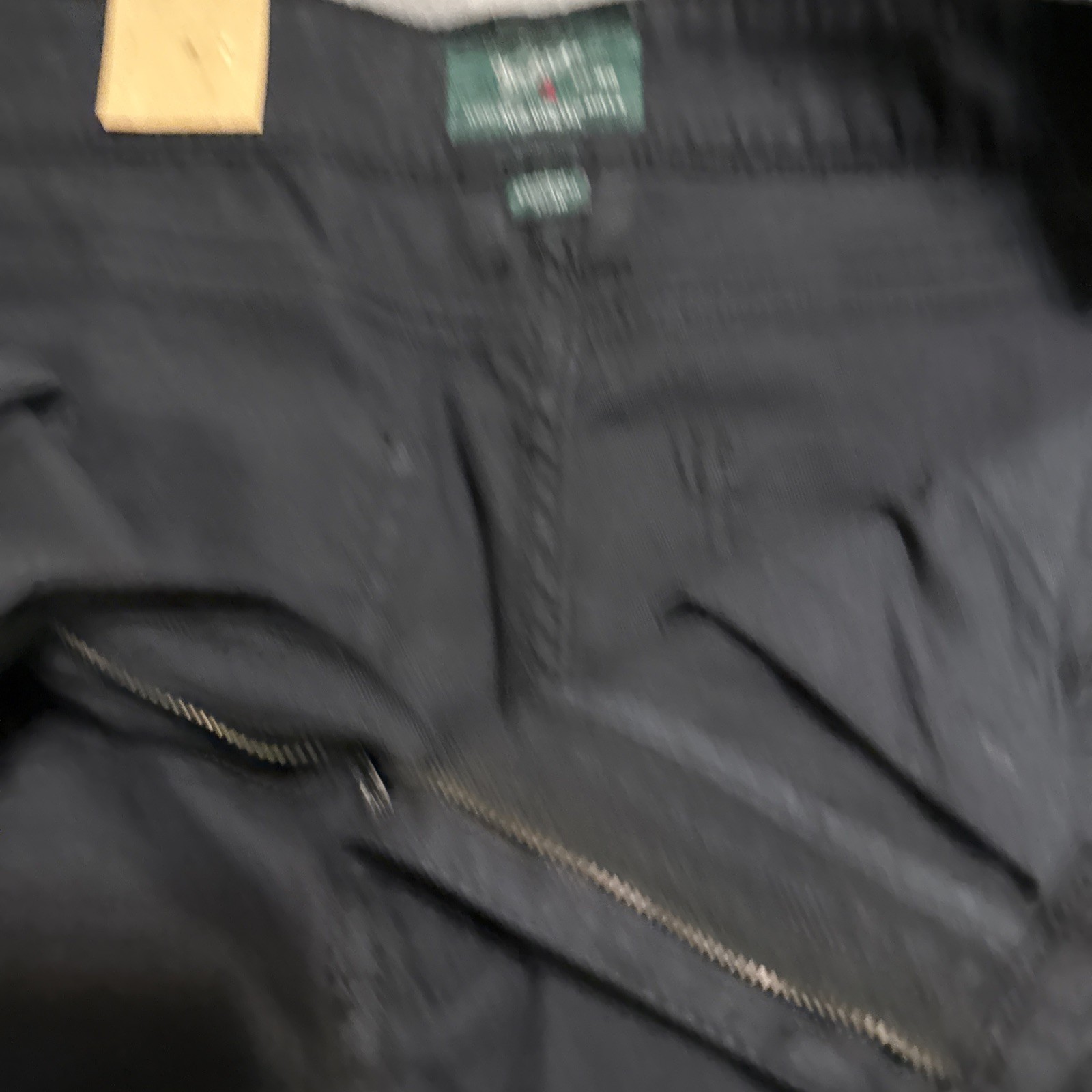 WOOLRICH MEN’S CANVAS 5 POCKET PANTS Black 32 Waist 30 Length Straight fit 32×30