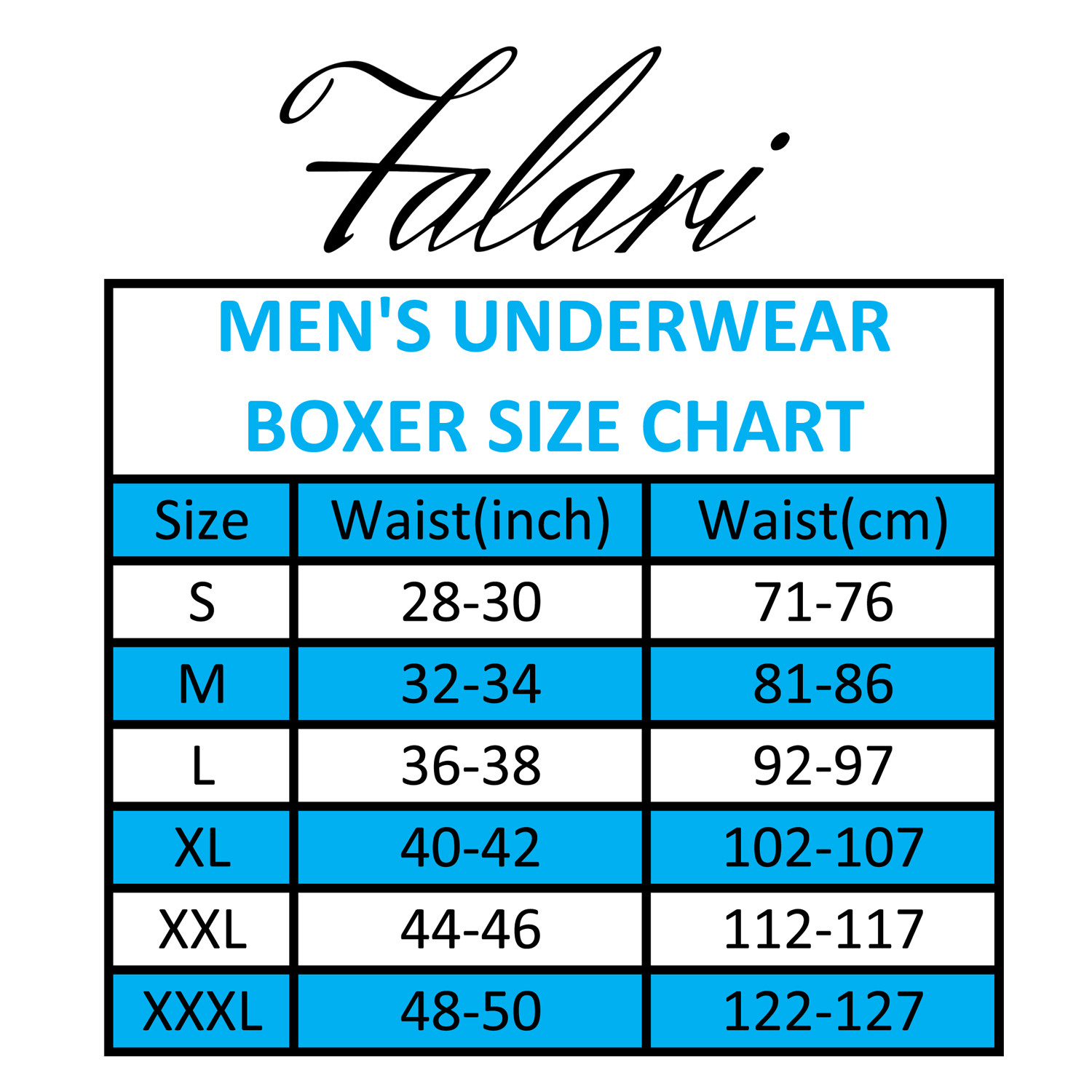 Falari 4-Pack Men’s Boxer Underwear 100% Cotton Premium Quality