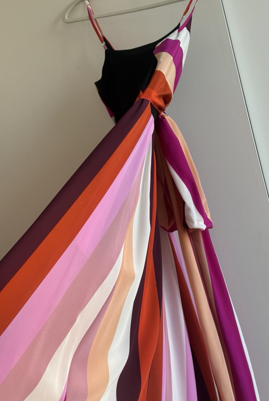 Dianne von Furstenberg Colorful Full Length Summer Dress