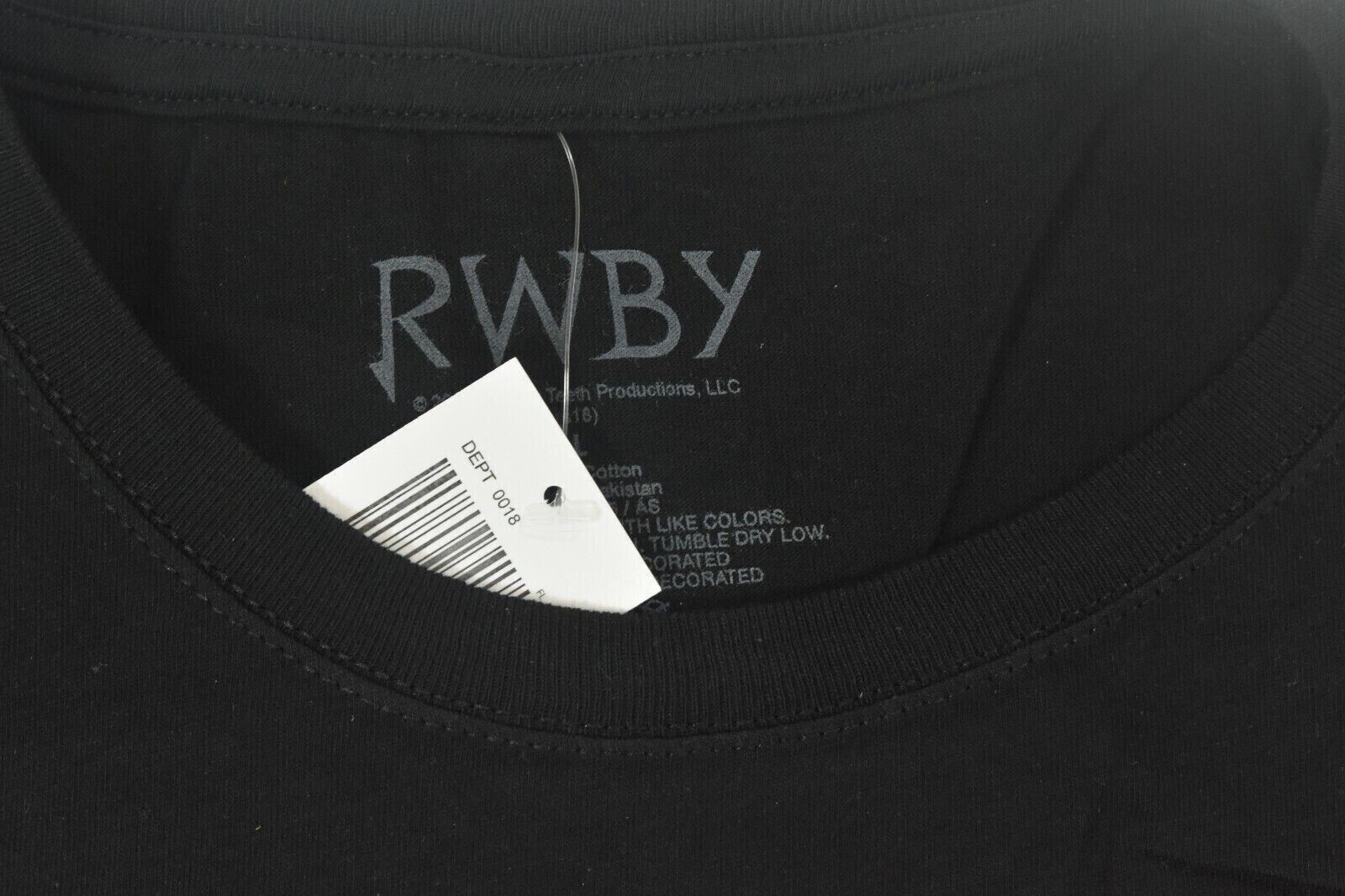 RWBY Juniors Panel Graphic Ruby Rose, Weiss Schnee, Yang Anime Shirt NWT S-XL