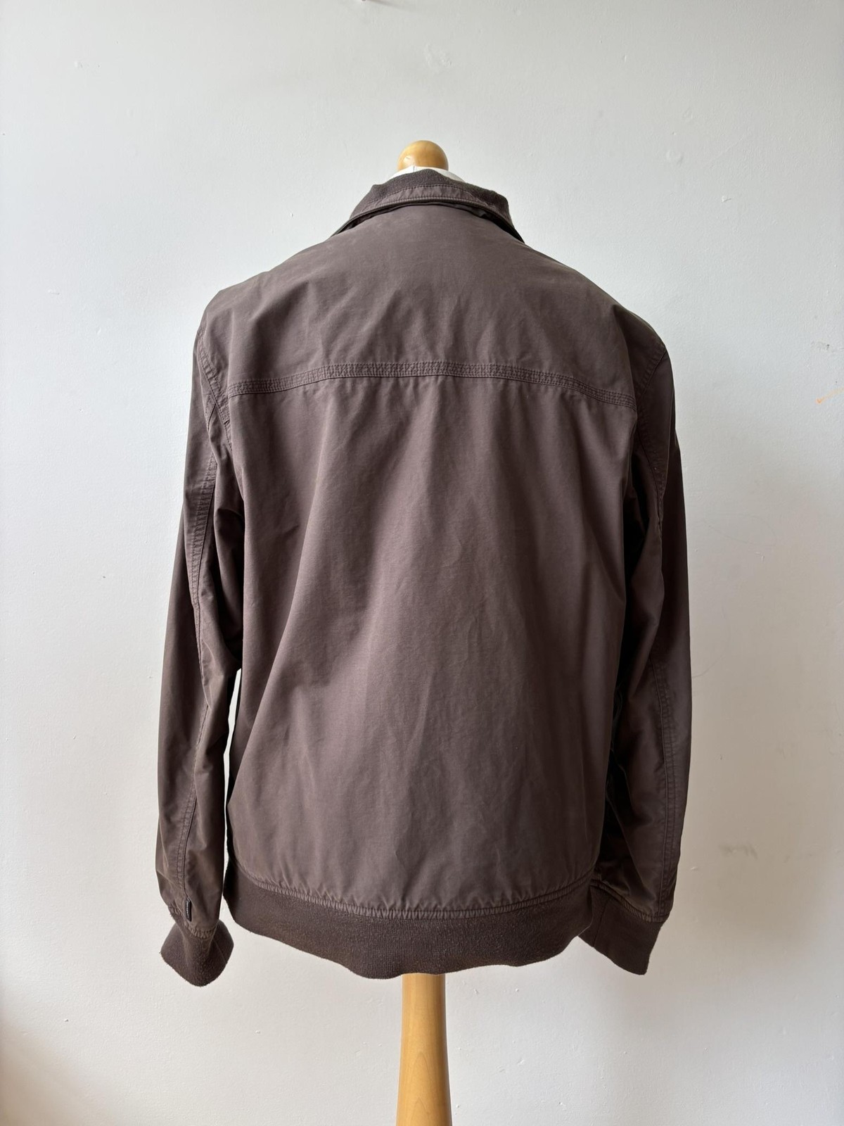 Timberland Jacket Men’s XL Brown DryVent Waterproof Fleece Lined Bomber Casual