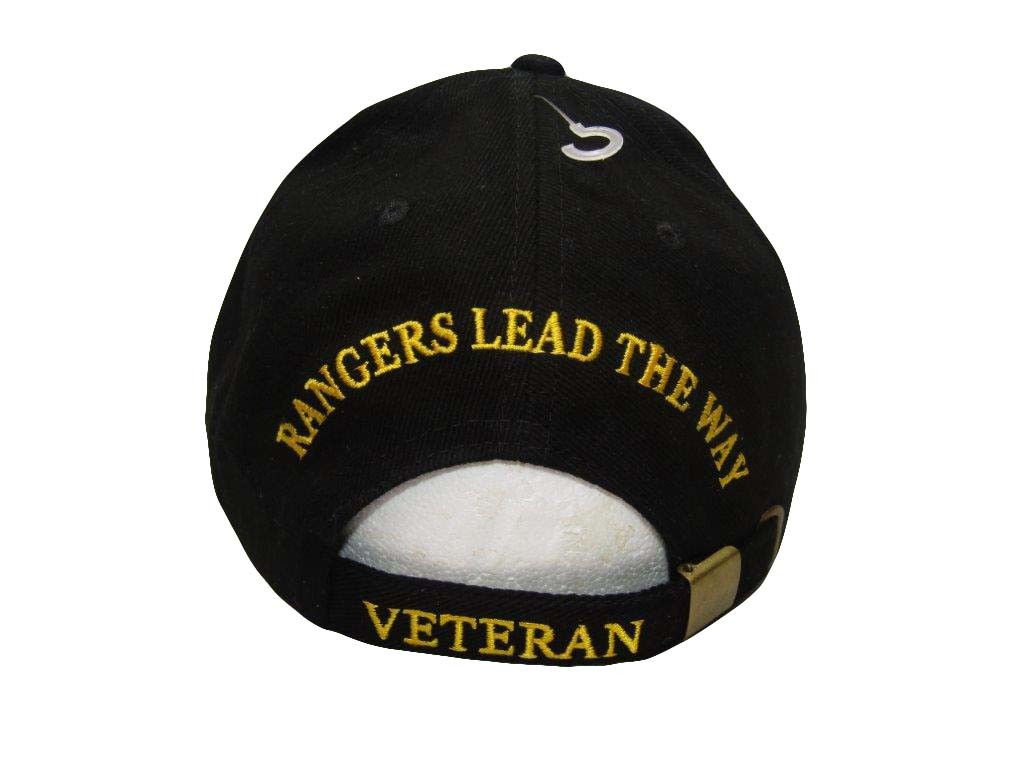 US ARMY RANGER VETERAN EMBROIDERED BASEBALL CAP HAT LEAD THE WAY