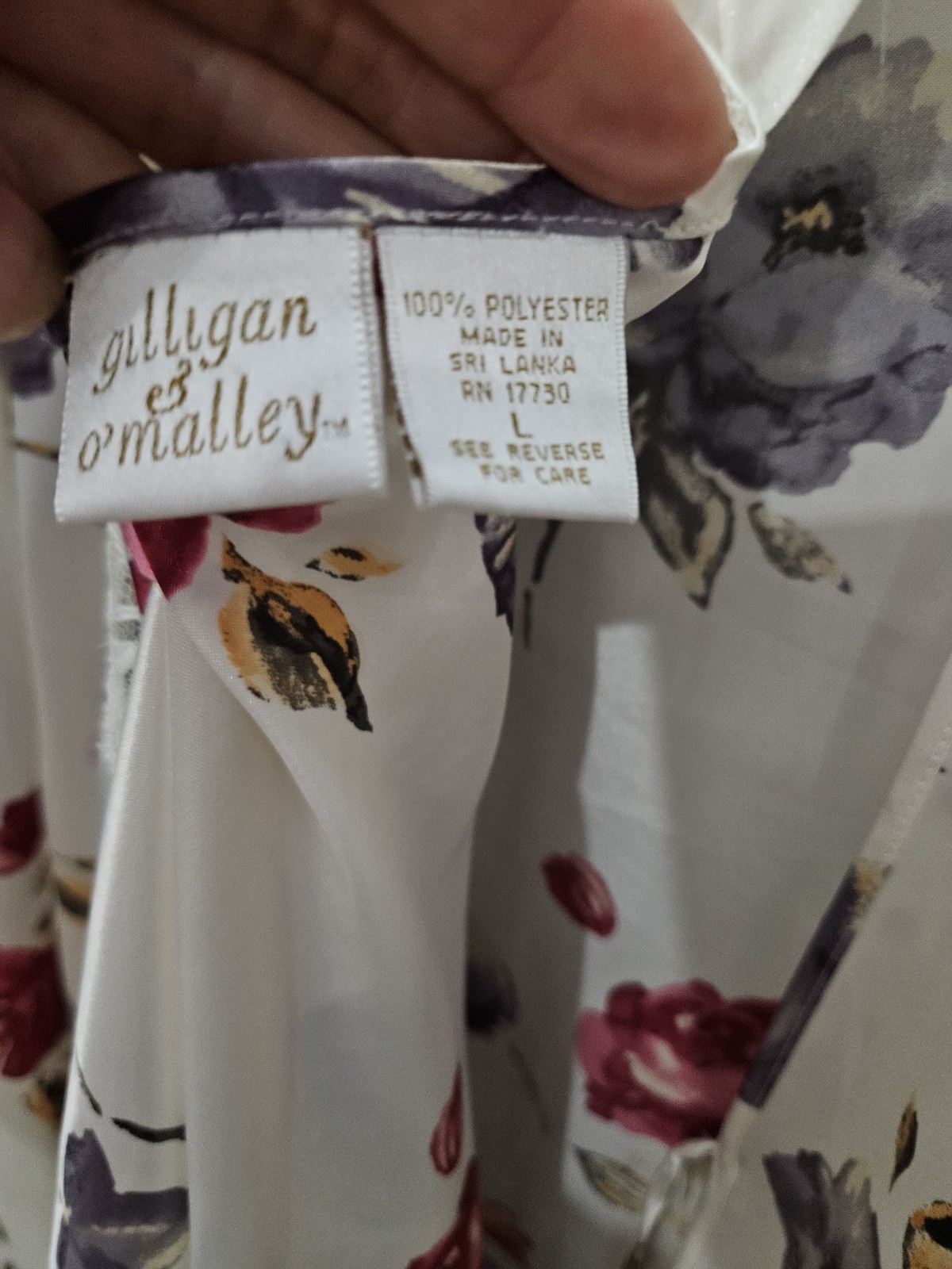 Gillian & OMalley Robe & Gown Set