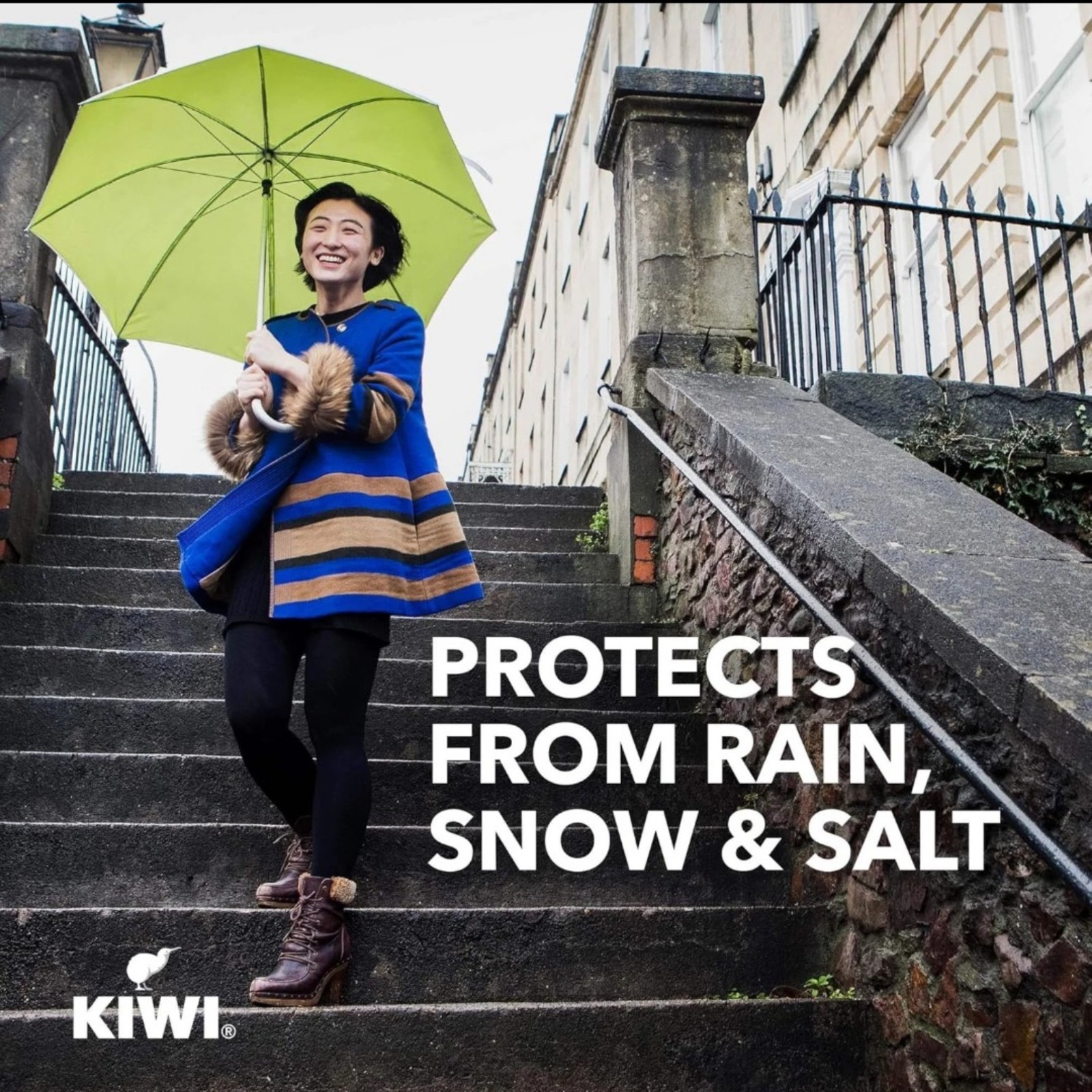 Kiwi Protect-All Waterproofer 4.25oz 2 Psck Shoes Fabric All Weather Shield
