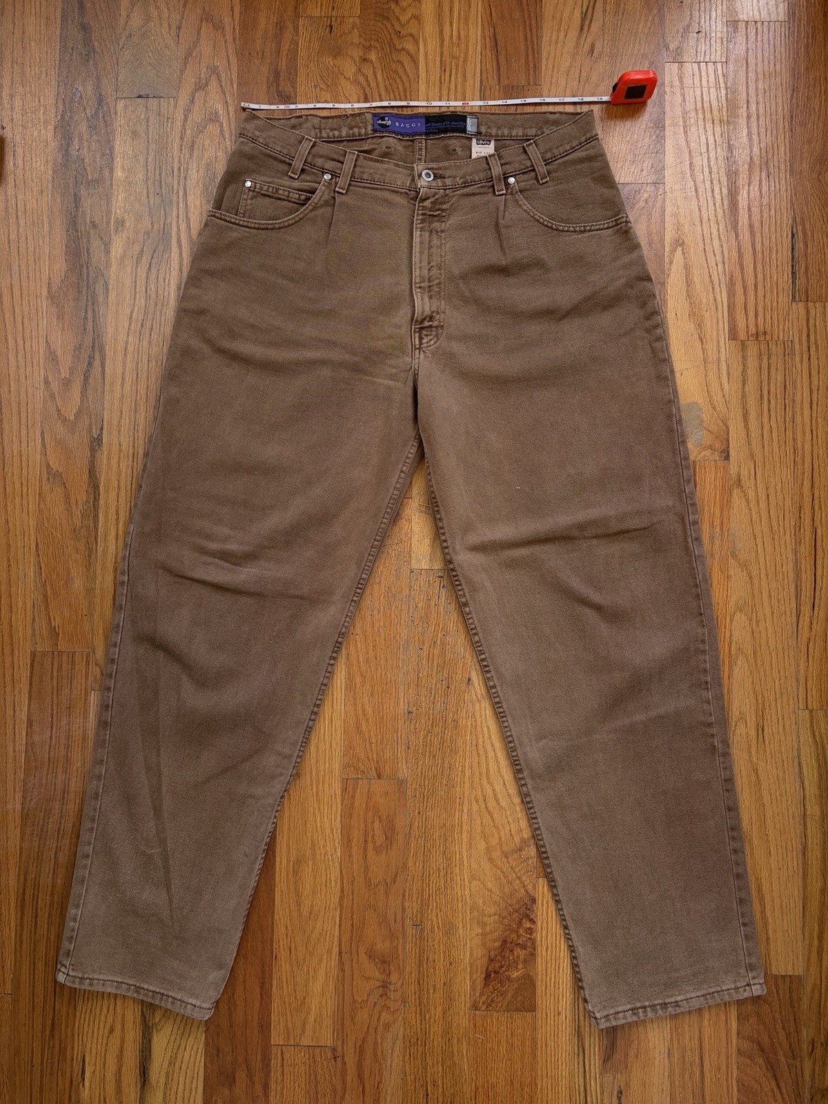Vintage Levi’s Silvertab baggy 38×32 Brown Jeans Men’s