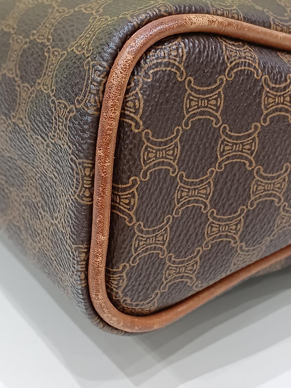 CELINE Macadam pattern second bag 10.6 inch
