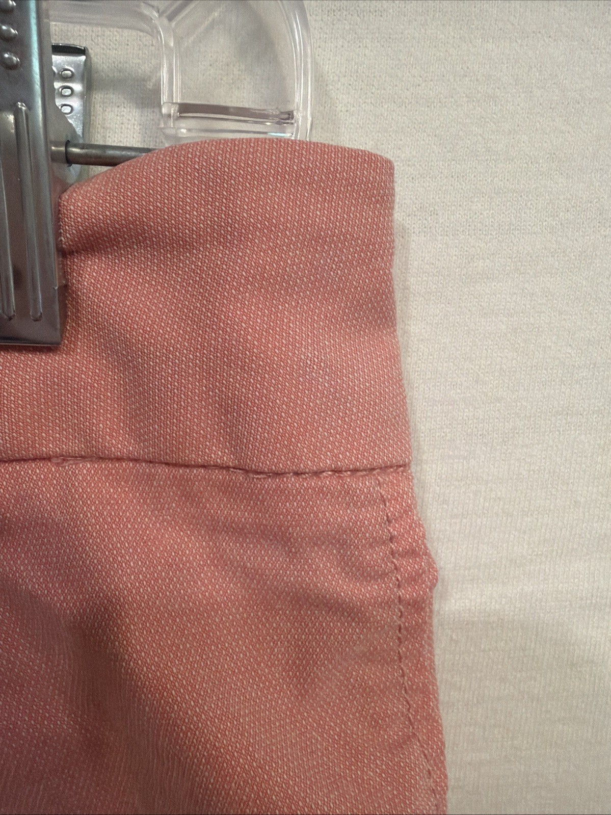 Dear John Shorts 29 Salmon Pink 4” Inseam Cuff Bottom Hem