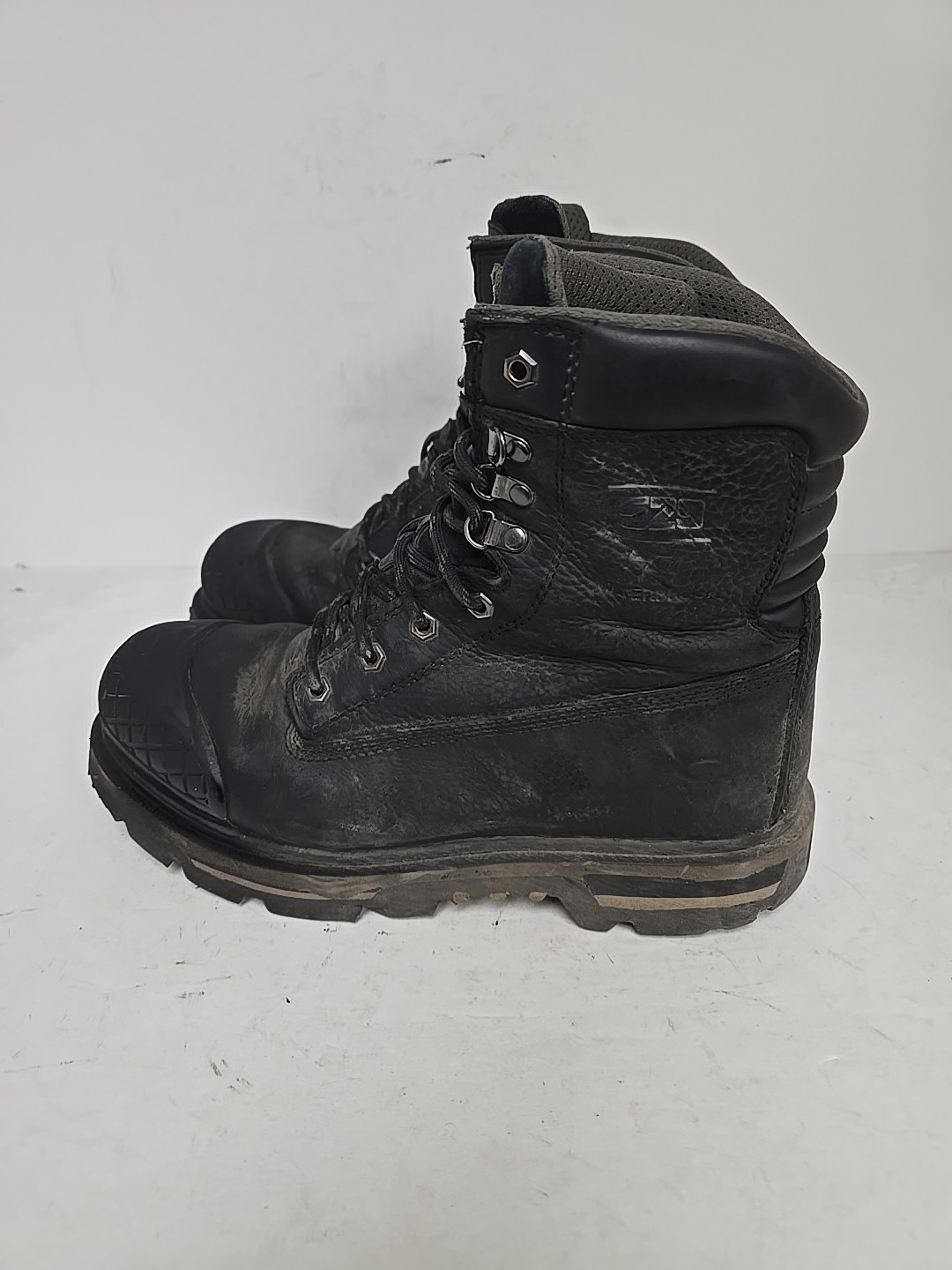 Dakota Men’s 529 HD3 8″ STSP Injected Welt Boots Black/Black Size 10M