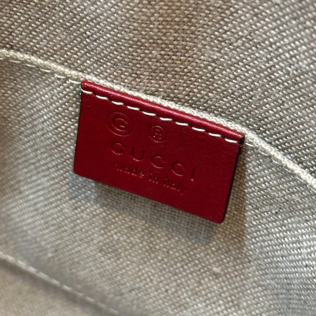 Brand new unused GUCCI micro GG shim 2WAY shoulder bag Gift Present 0611b