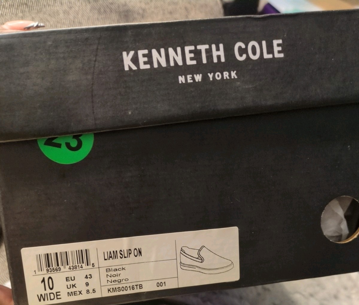 Kenneth Cole Liam Slip On Size 10