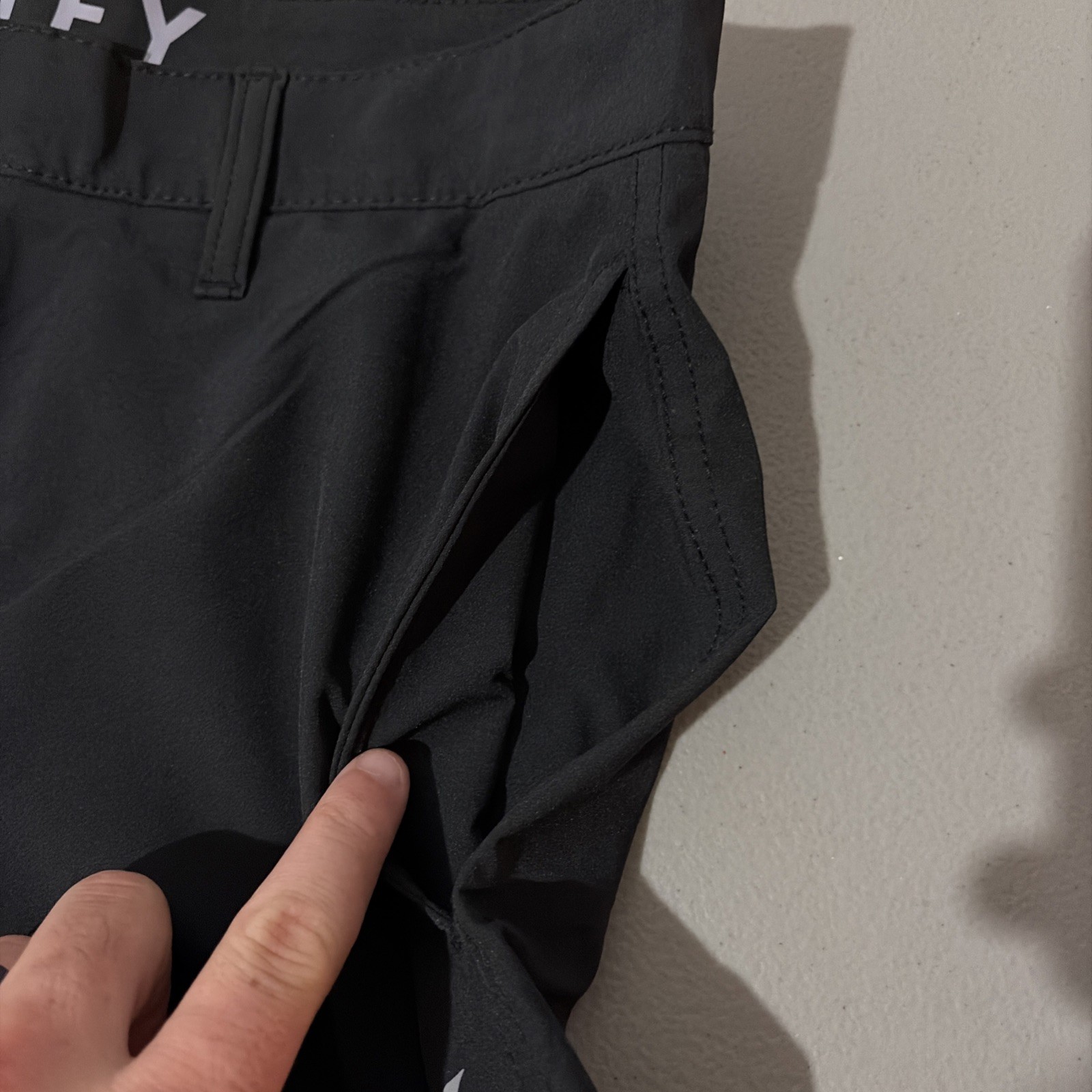 Hurley All Day Hybrid Shorts Black 20″ Length Quick Dry Stretch Men’s 34 New