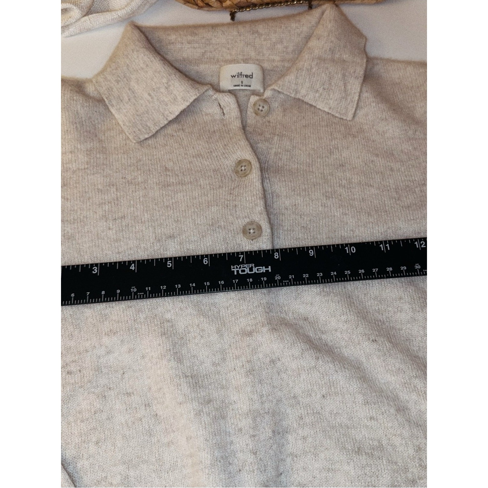100% Cashmere • Wilfred • Oat Milk Heather • Coastal Quiet Luxury