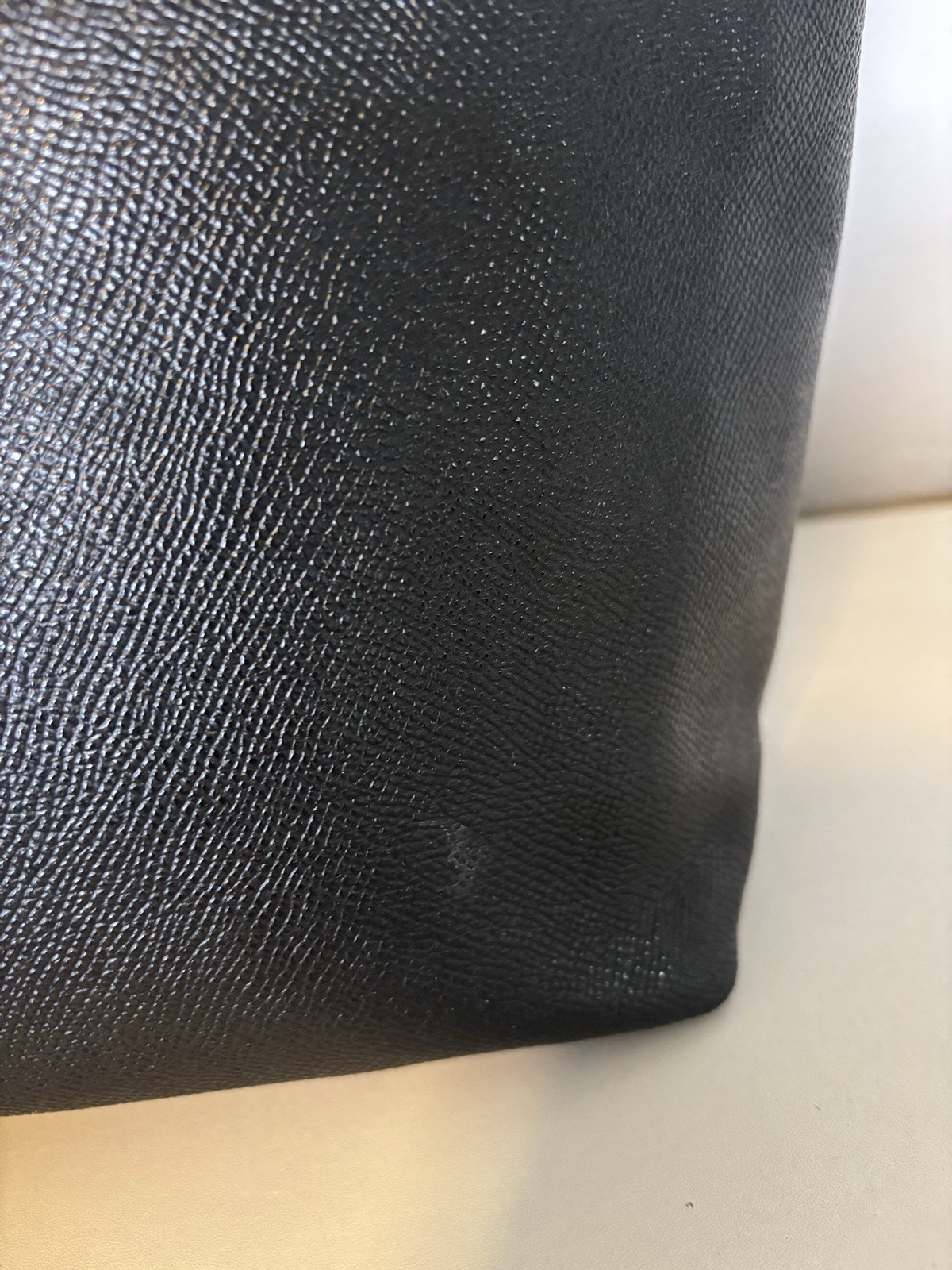 Coach NY City Gallery Tote Bag Leather F79608 Black Gold