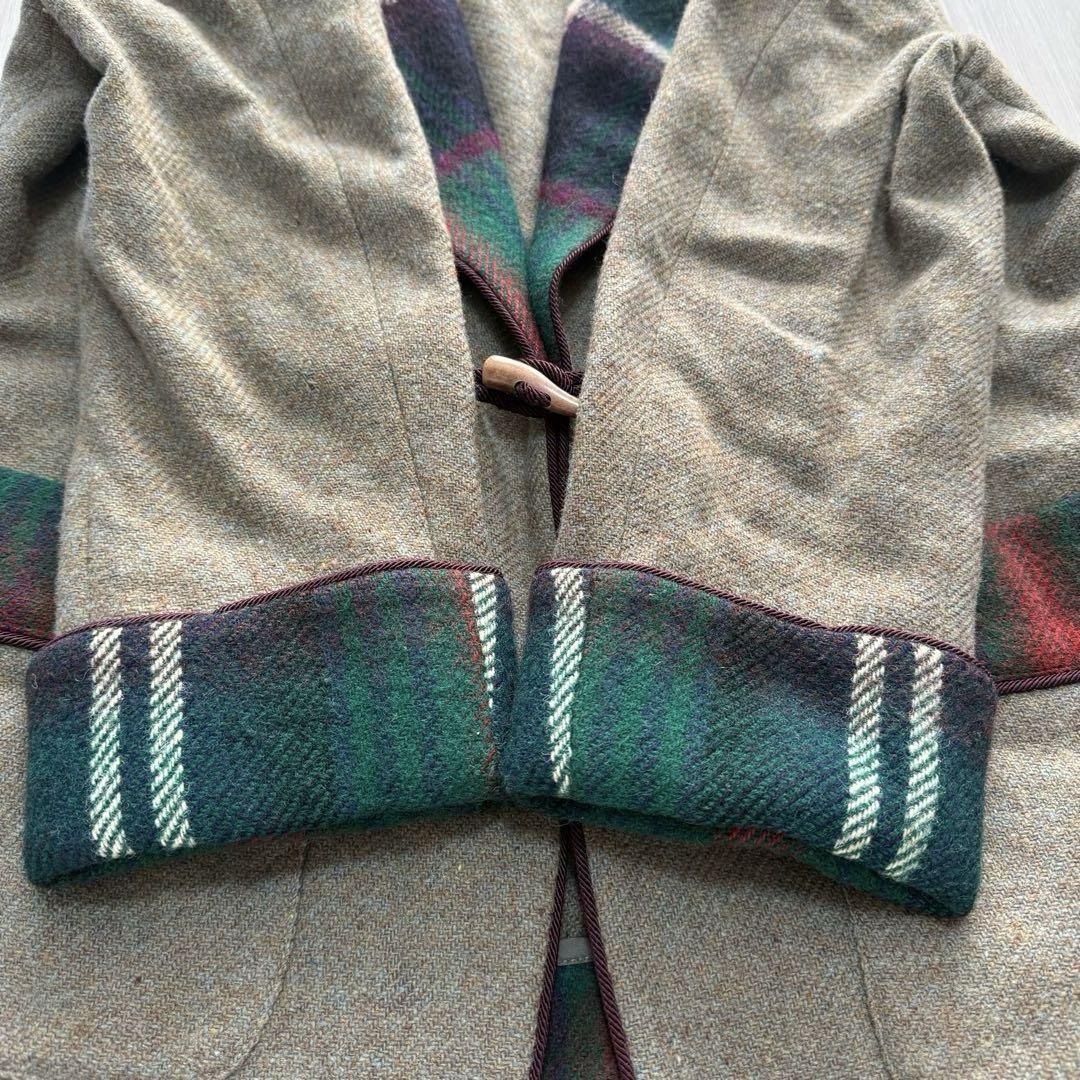 POLO Ralph Lauren 90s Wool Jacket Size 6 M-L 50cm/19.7in Shoulder Small Holes