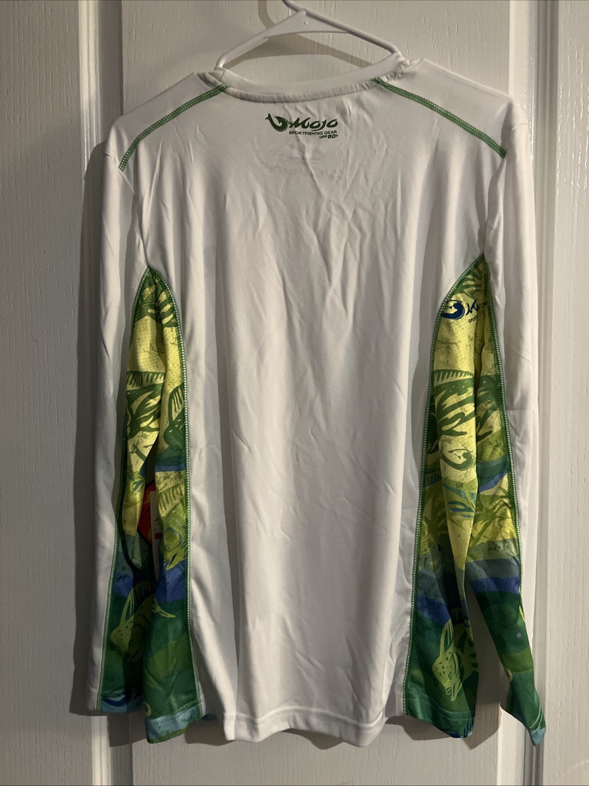 Mojo UPF 50+ Long Sleeve Pull Over Vented Fishing Shirt Men S Quick Dry Stretch
