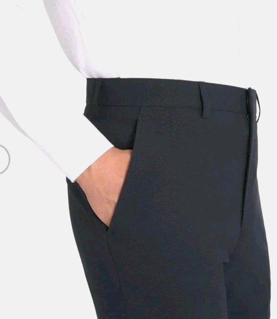 CALVIN KLEIN SLIM FIT FLAT FRONT MEN’S DRESS PANTS
