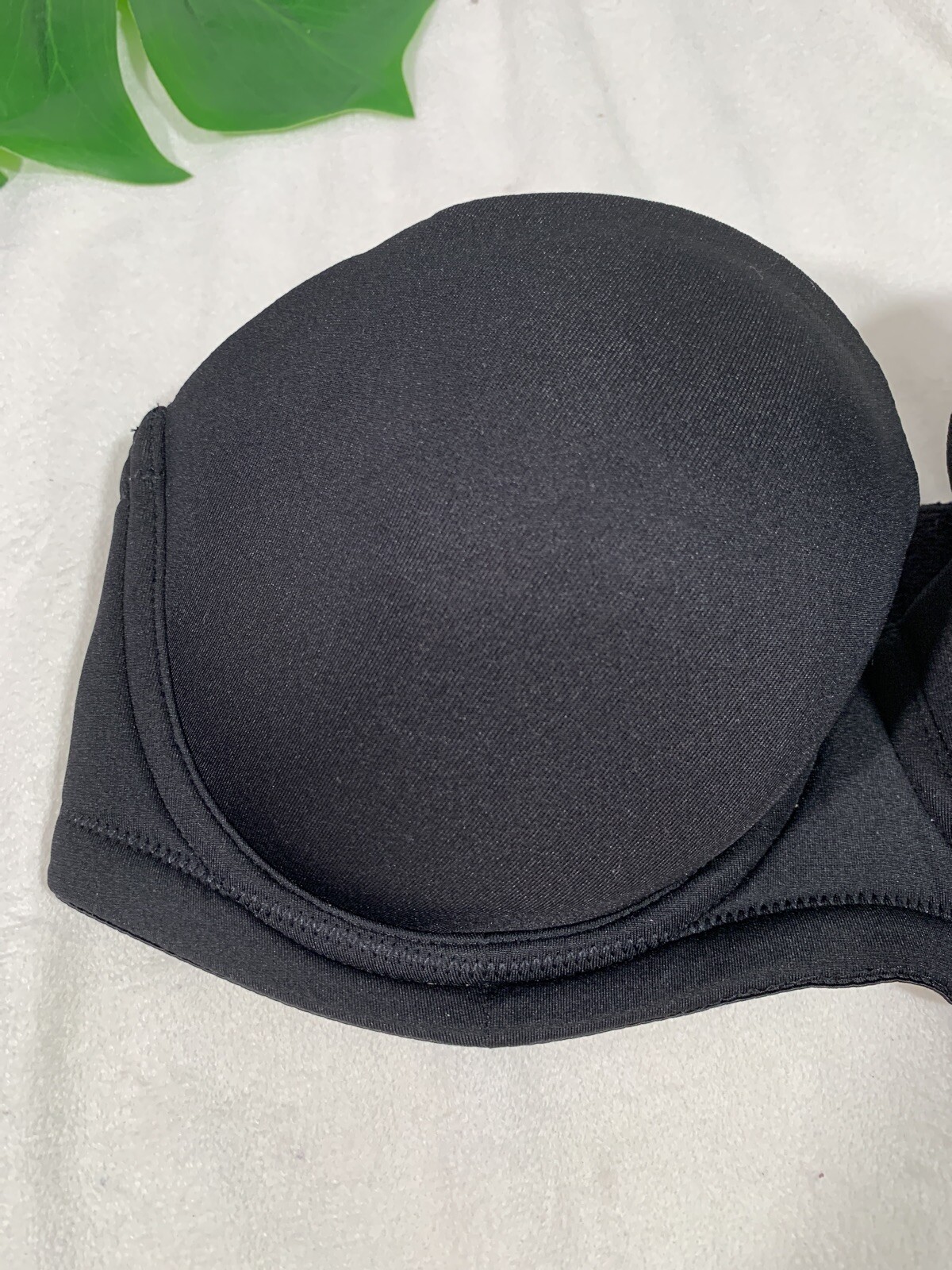 NEW $76 Wacoal Red Carpet Convertible Strapless Bra in Black {SZ 32DD US ] #L613