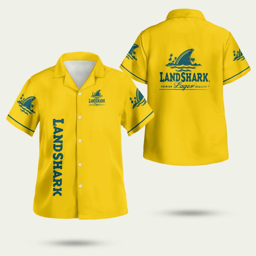 Landshark Lager Hawaiian Shirt
