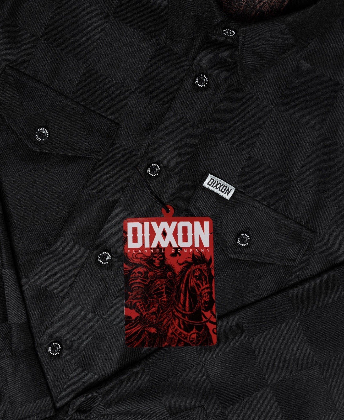 Dixxon Checkmate Jacquard Premium Flannel Men’s Large BNIB Sold Out