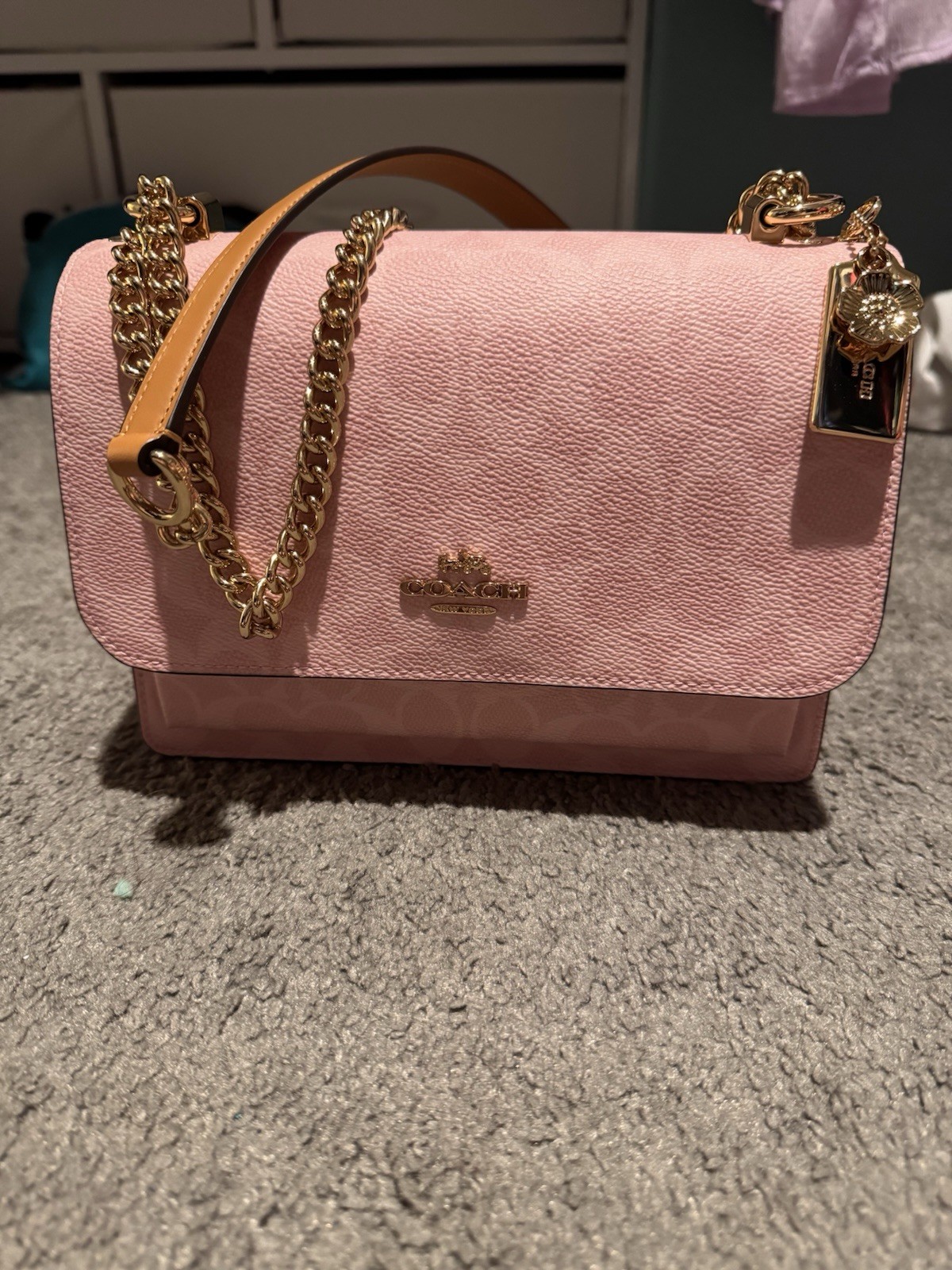Coach Klare Crossbody And Shoulder Bag In New Powder Pink Collection! Used Once