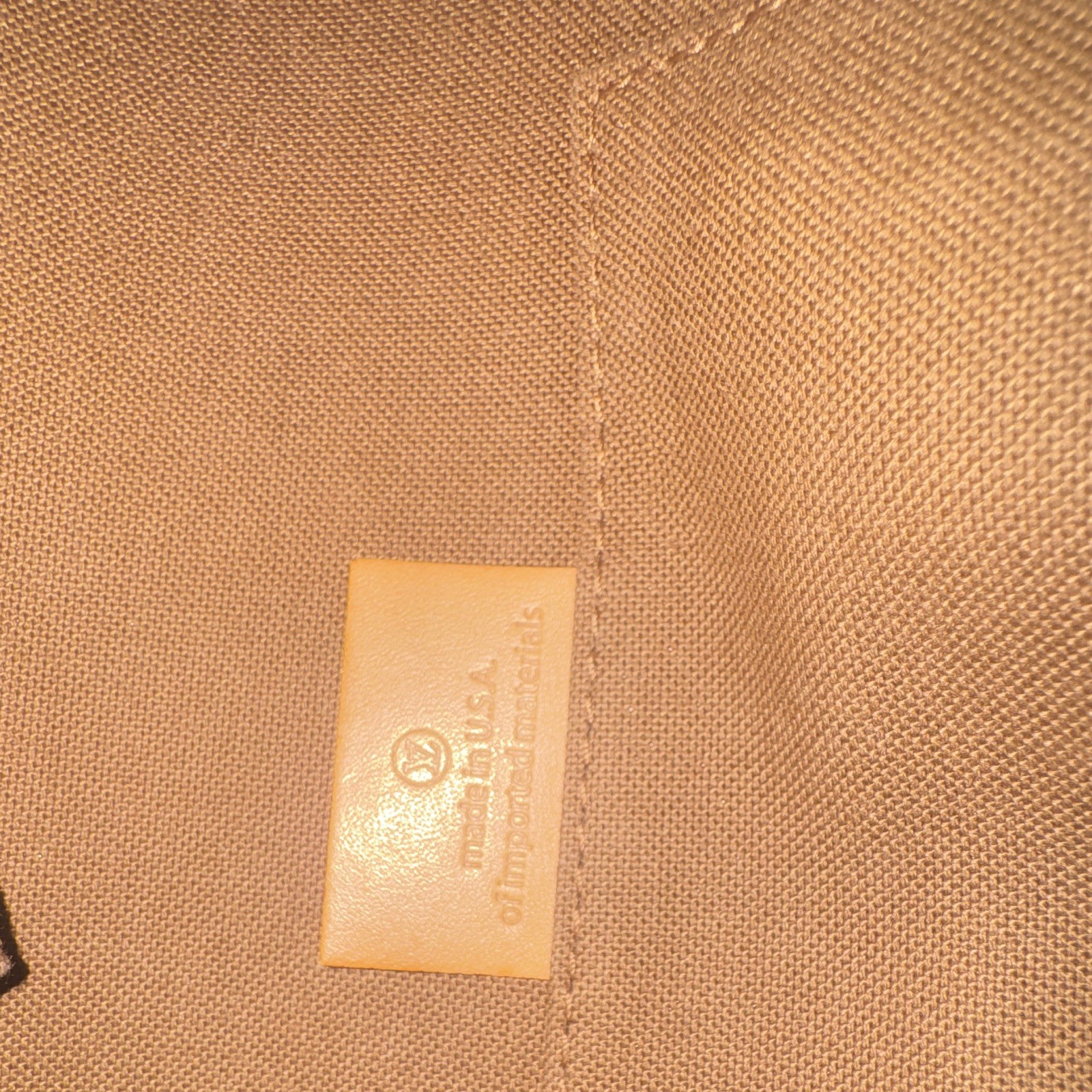 Louis Vuitton Monogram Alma Top Handle Satchel Brown Tan Gold Hardware Lock