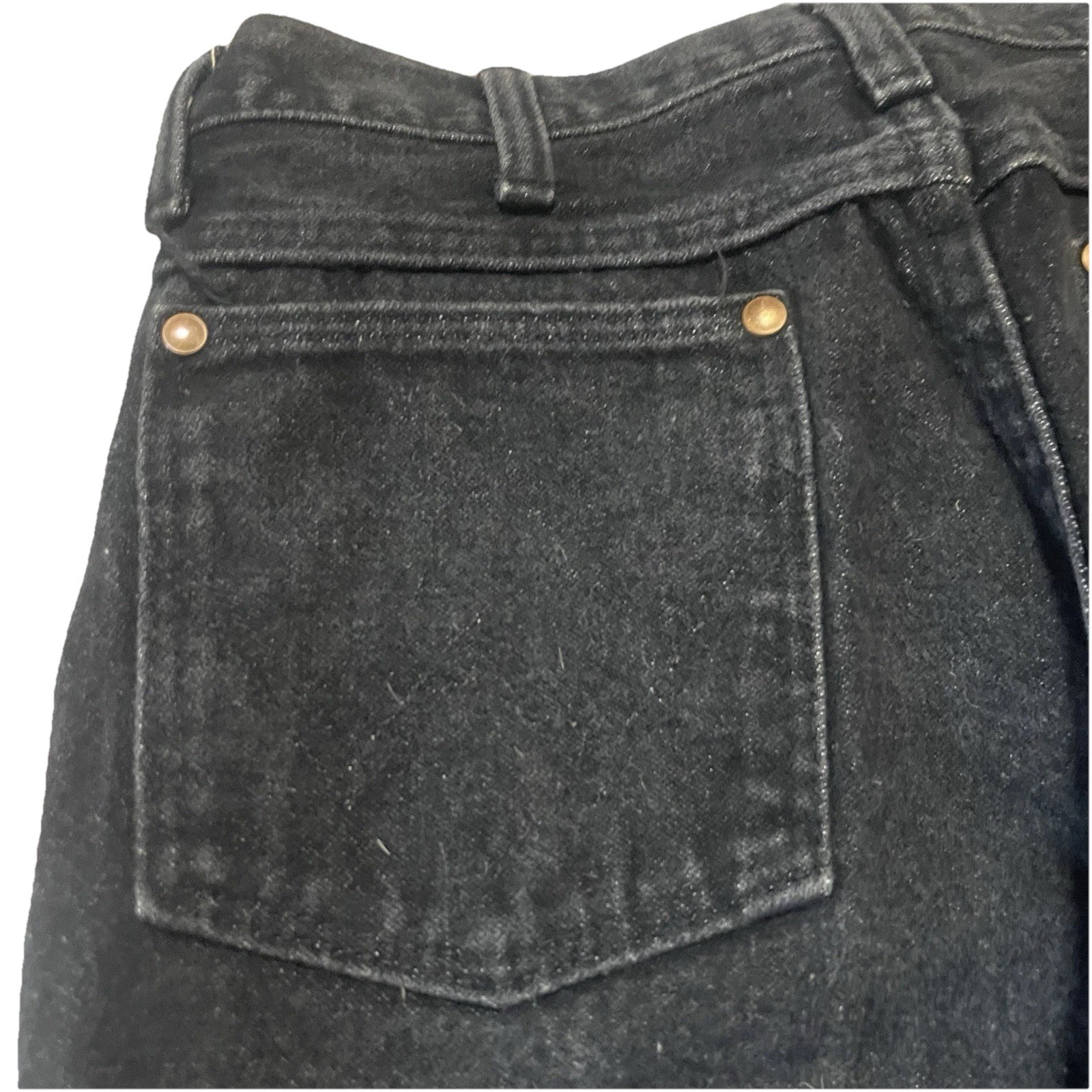 Vintage 90s USA Wrangler 936BLK Cowboy Cut Black Jeans Men ACTUAL 30×32 Slim Fit