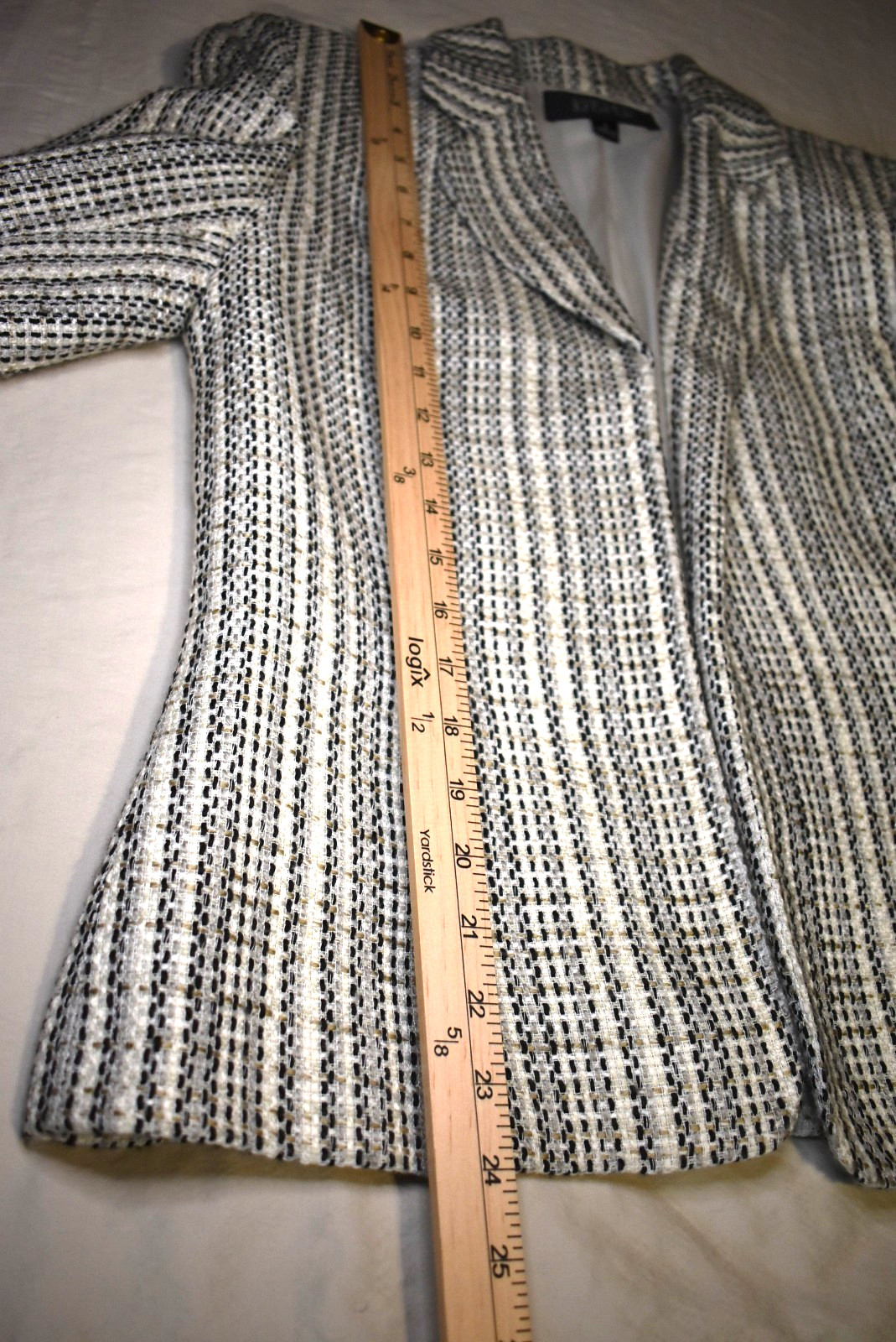 Kasper Tweed Blazer, Tailored, Fully Lined, Size 6