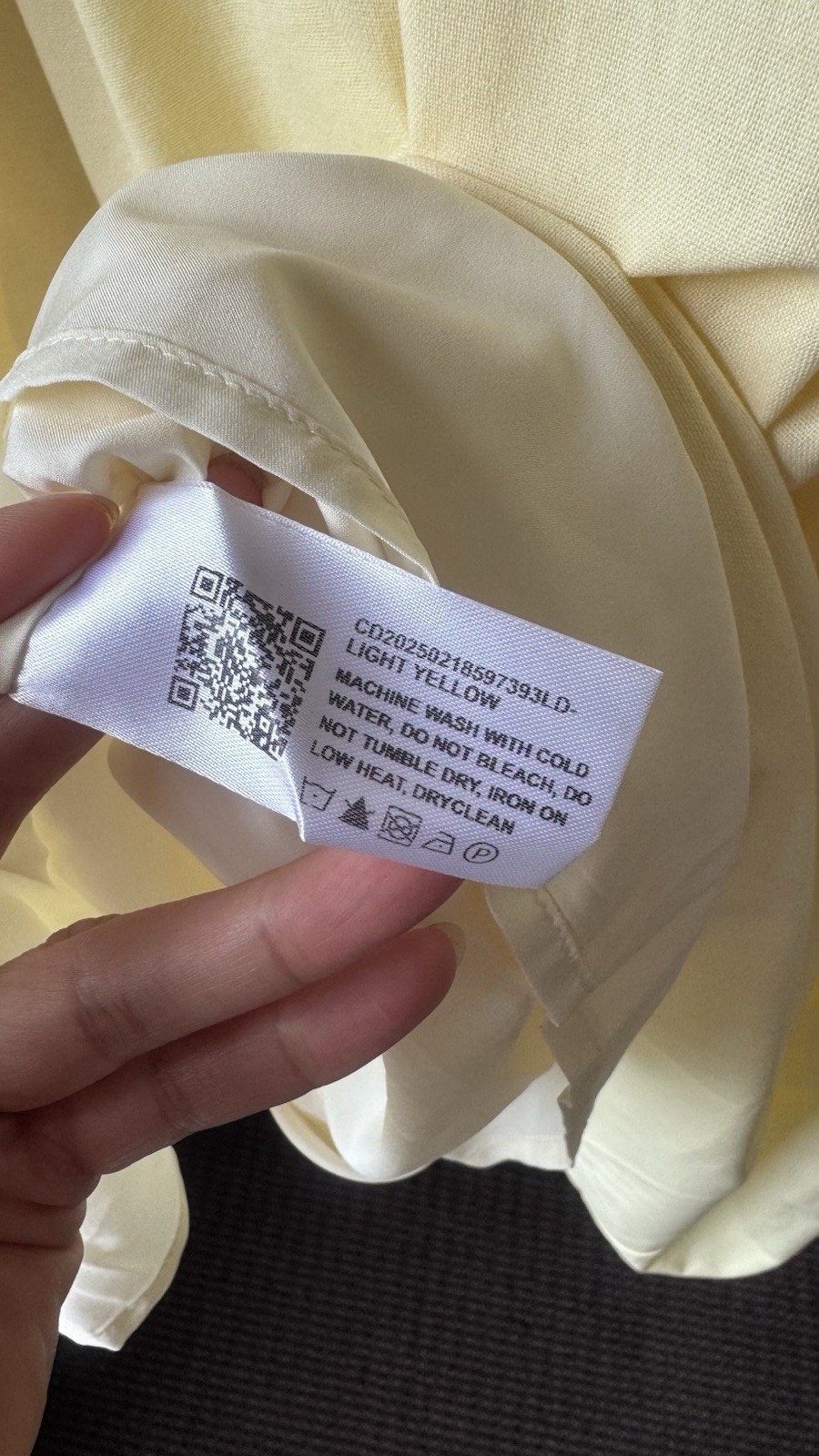 Butter Yellow Cider Dress Square Neckline Fitted Bodice L Coquette Cottagecore